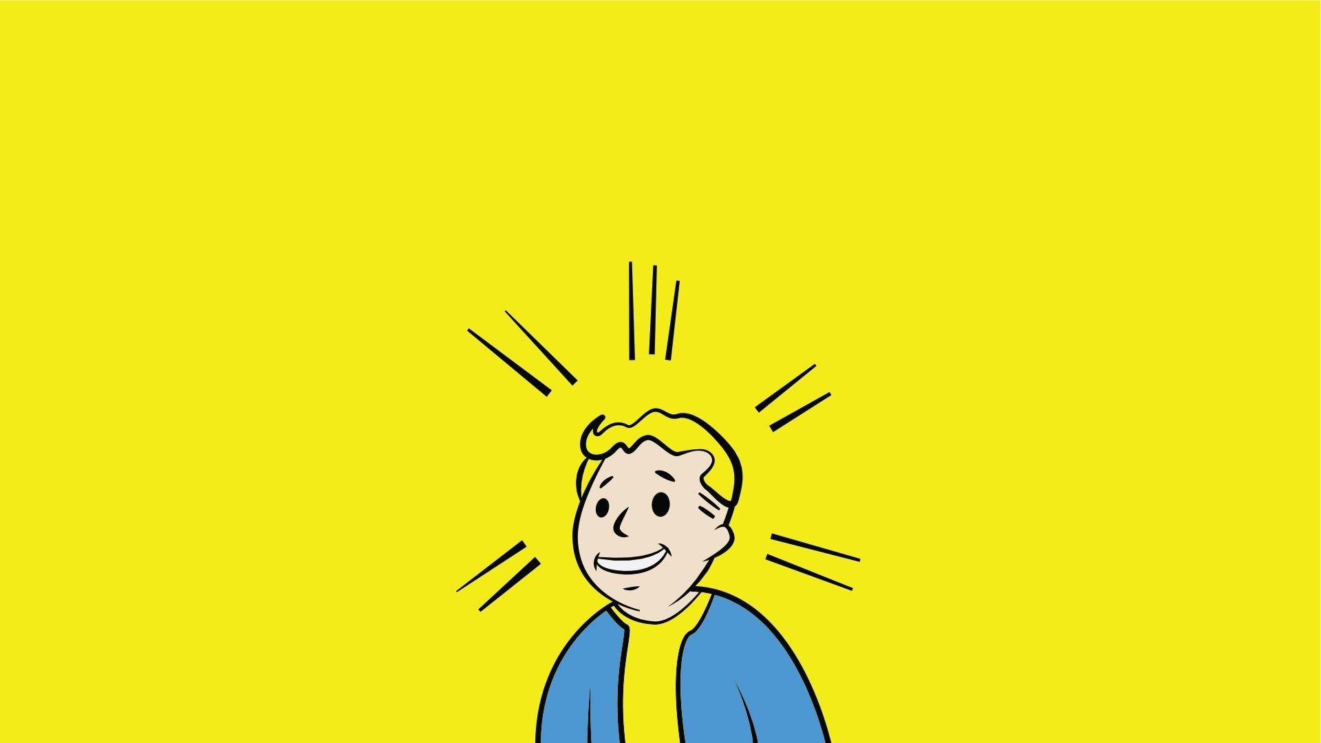 1920x1080 Yellow Gaming Wallpaper