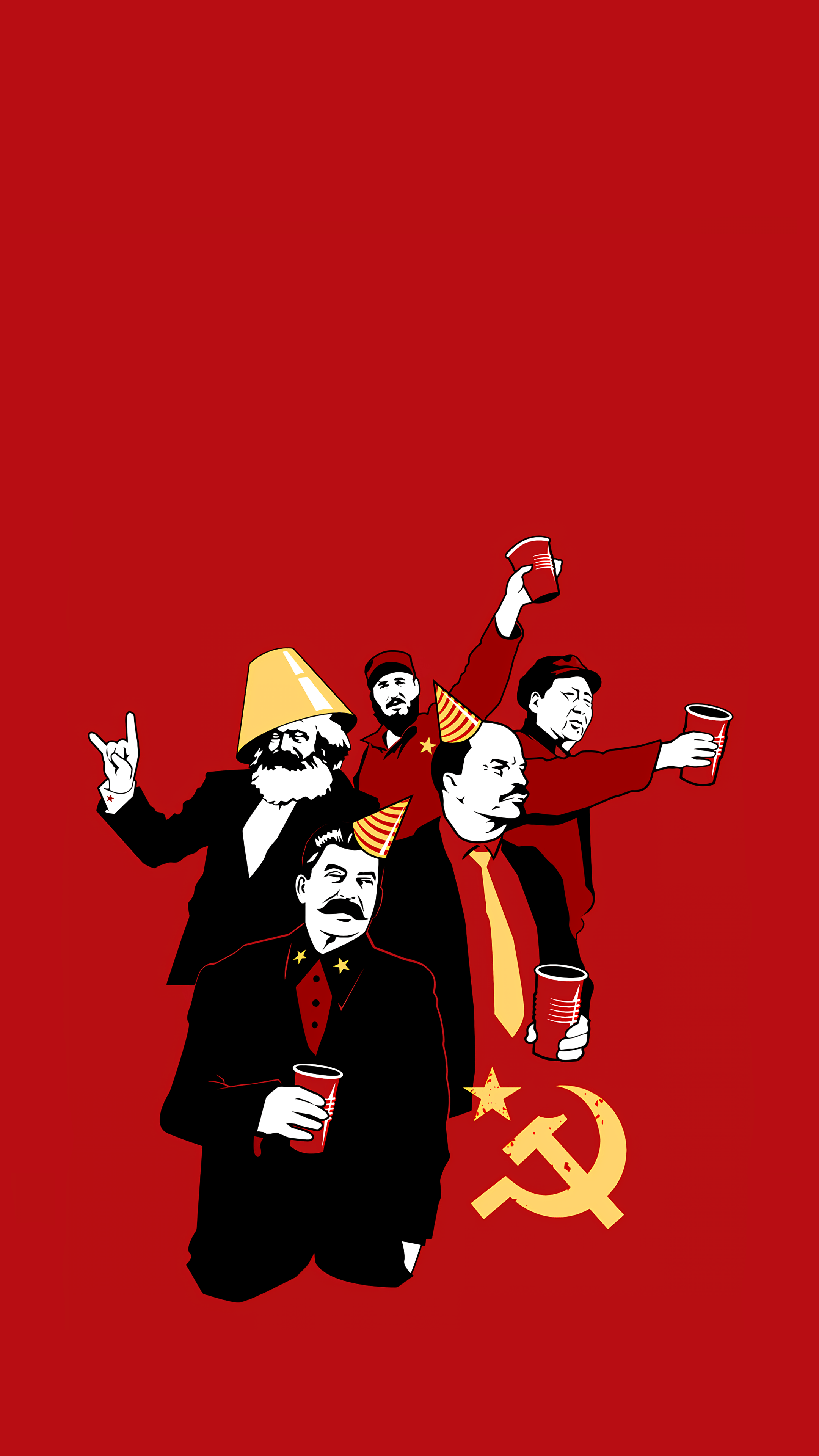 2160x3840 Communist Party Wallpaper