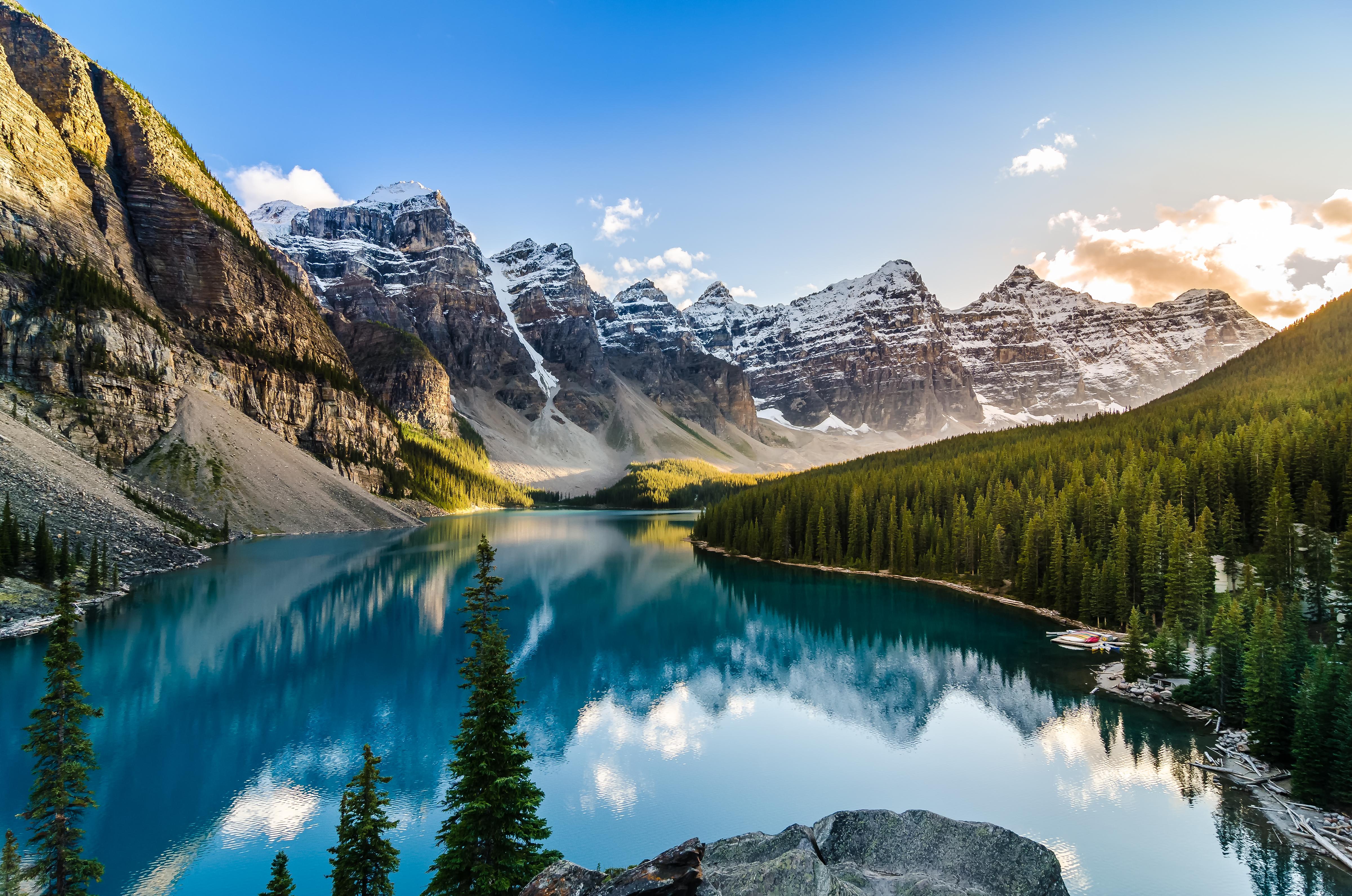 4801x3180 Moraine Lake 4k Ultra HD Wallpaper
