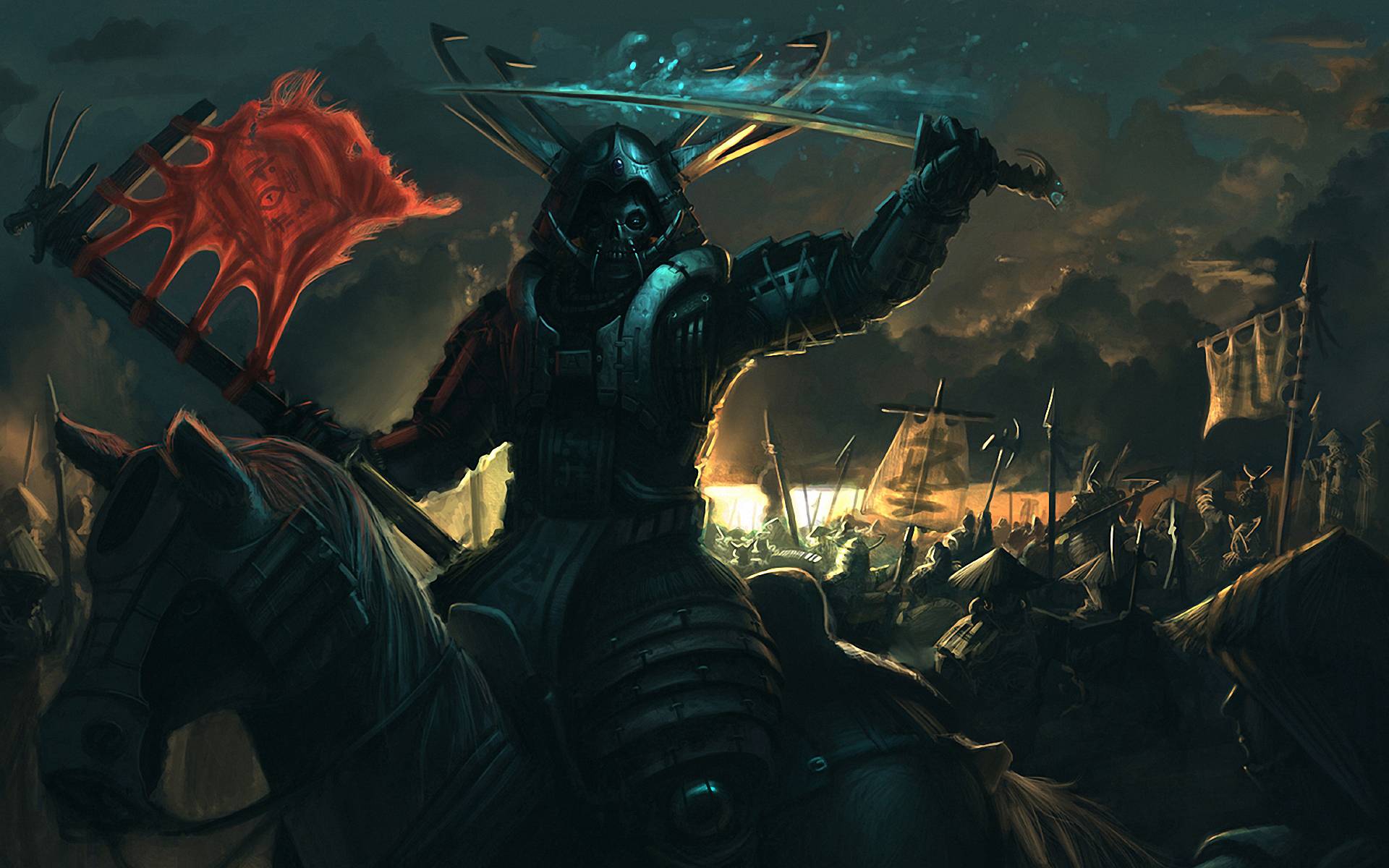 1920x1200 Samurai Wallpaper