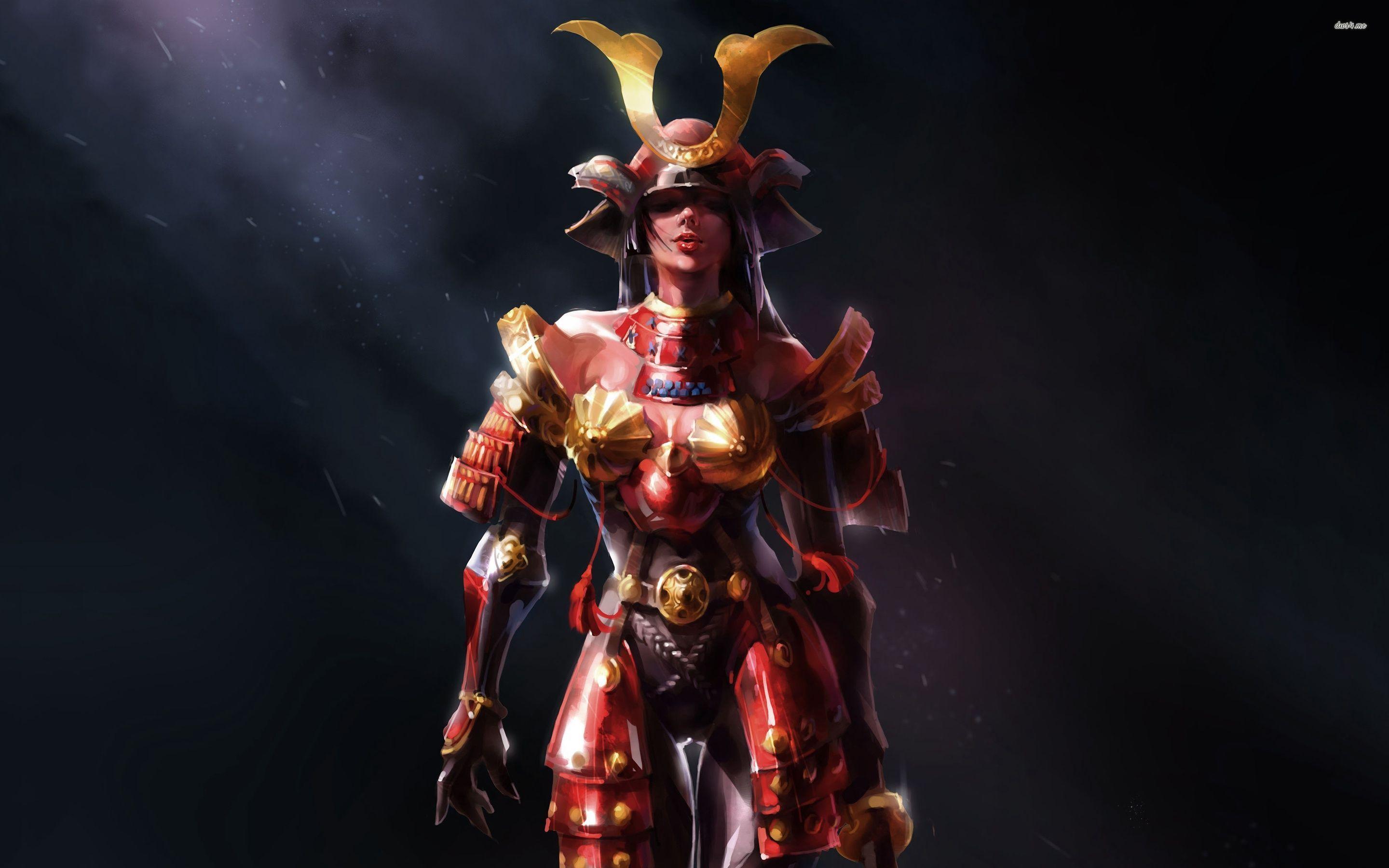2880x1800 Warrior Wallpaper Samurai