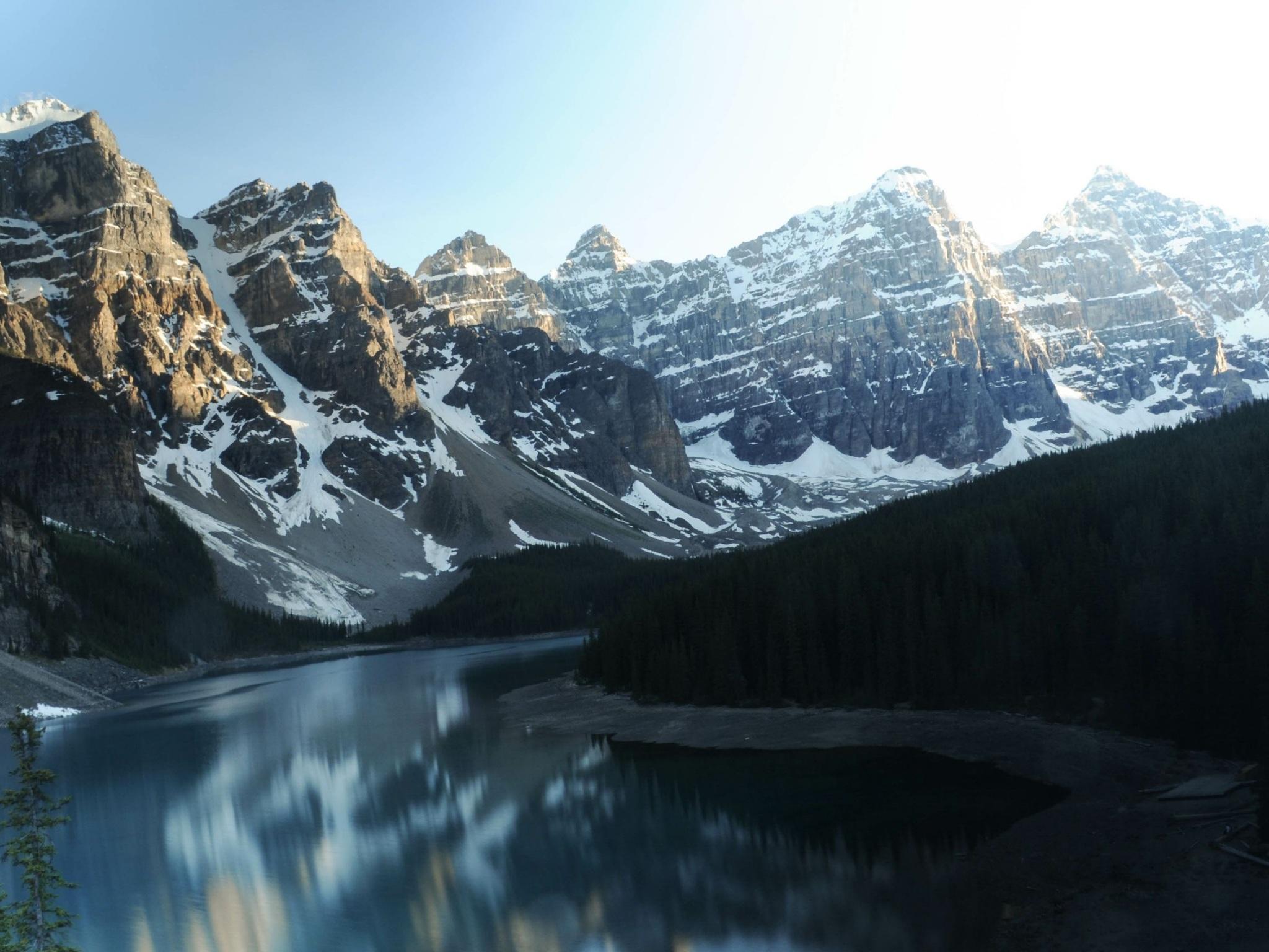 2048x1536 Wallpaper 4k Moraine Lake Canada Reflections 5k Wallpaper