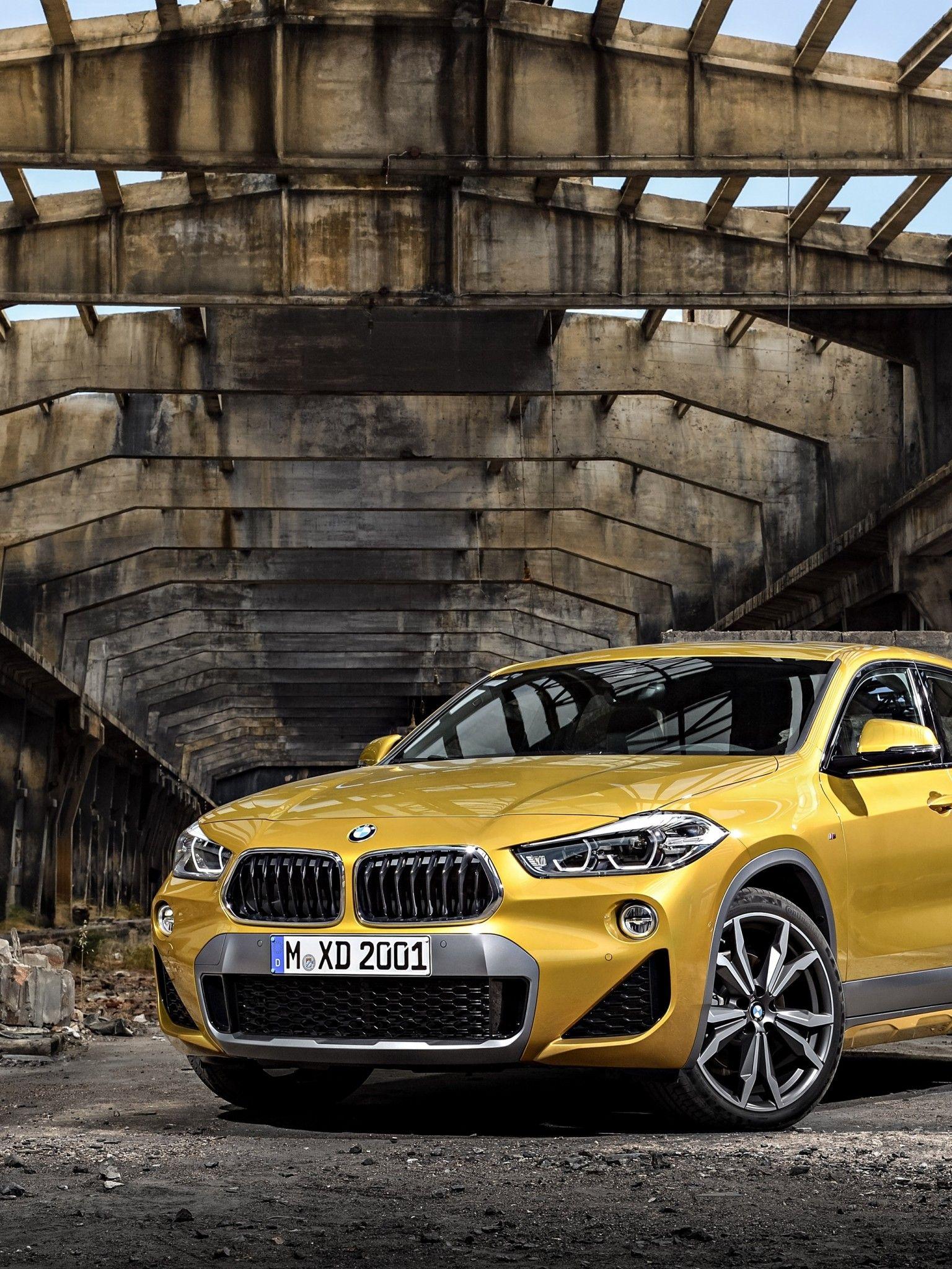 1536x2048 Download 1536x2048 Bmw X Yellow, Luxury, Cars Wallpaper for Apple