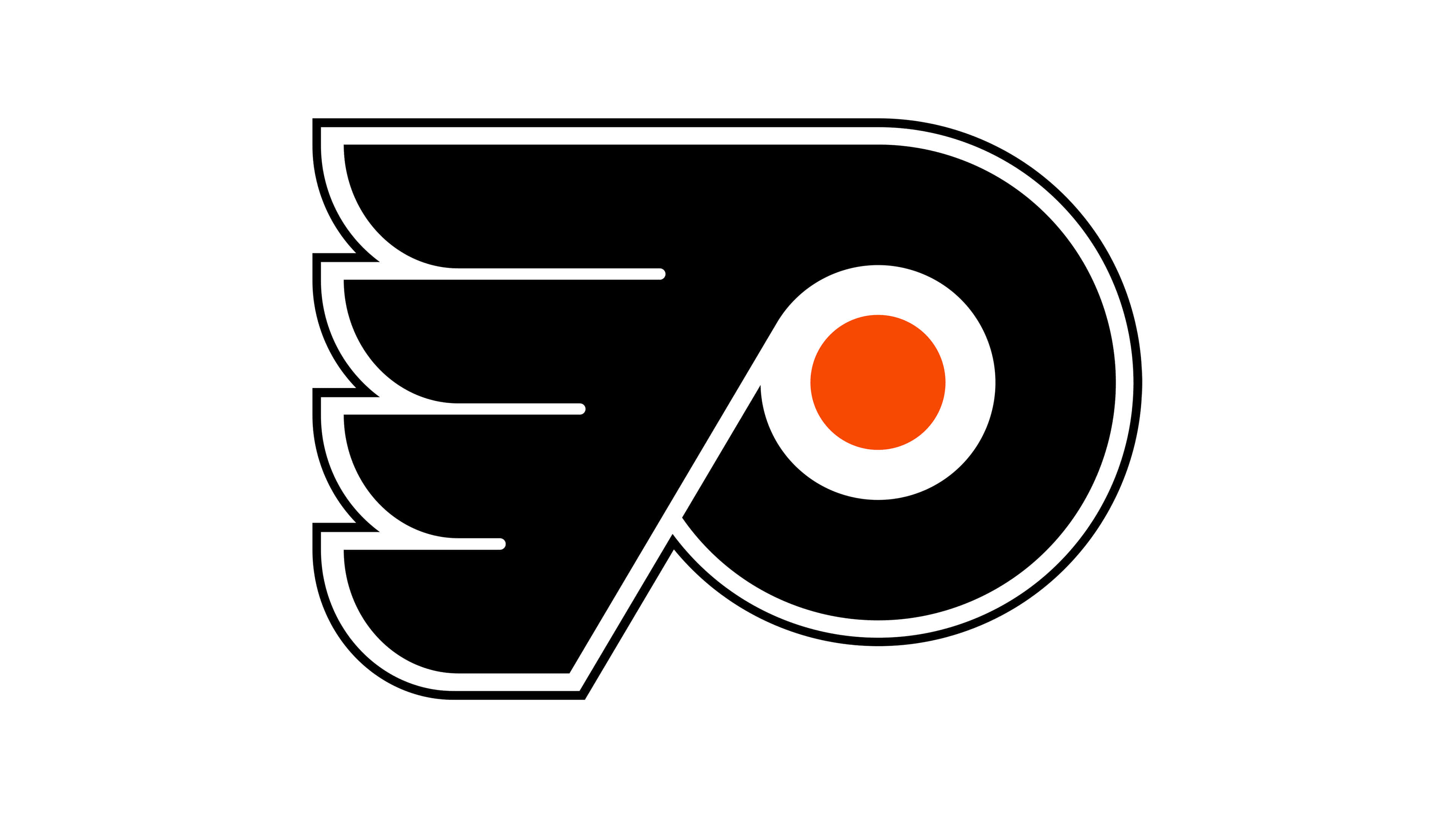 3840x2160 Philadelphia Flyers NHL Logo UHD 4K Wallpaper