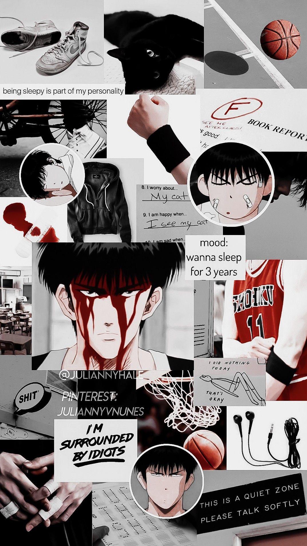 1073x1907 Slam Dunk. Rukawa Kaede. Slam dunk manga, Slam dunk anime, Slam dunk