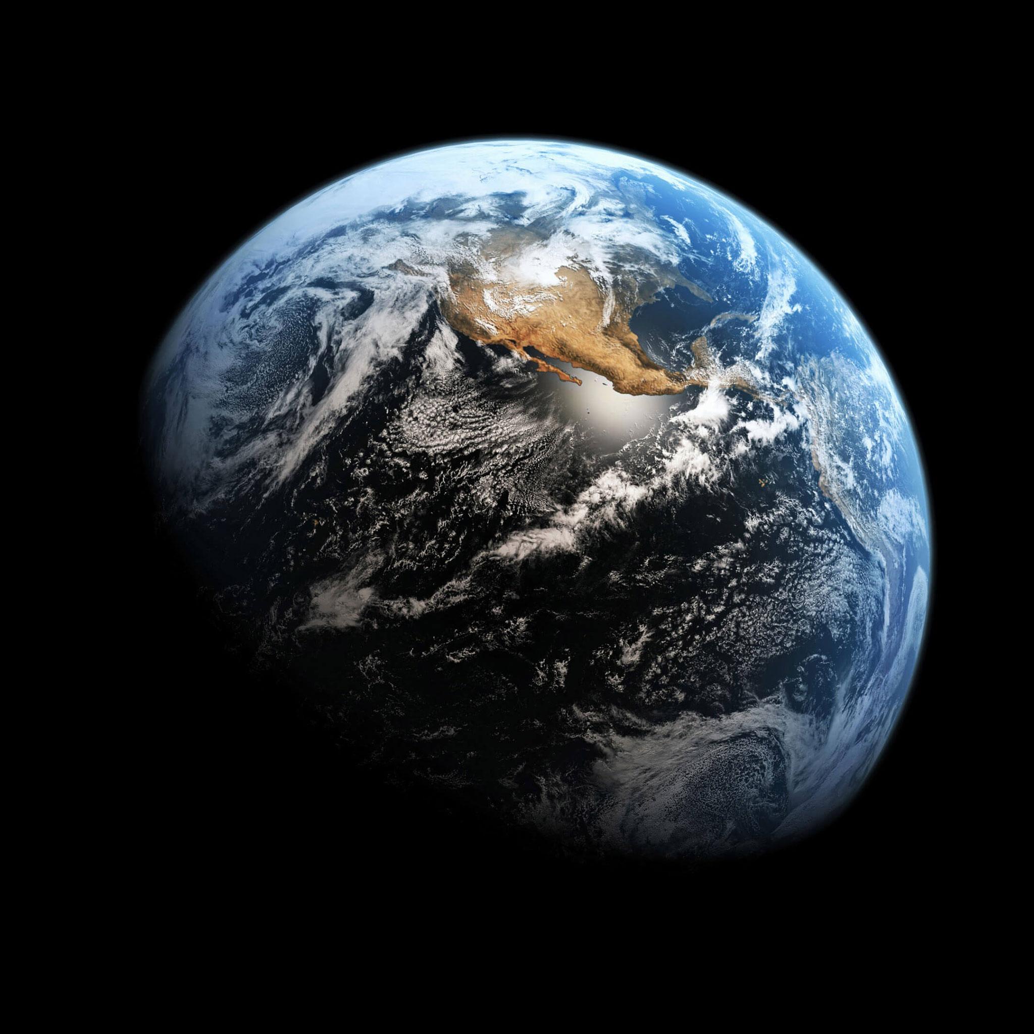 2048x2048 4k ipad wallpaper, earth, planet, atmosphere, astronomical object, world, outer space, space, globe, sky, astronomy