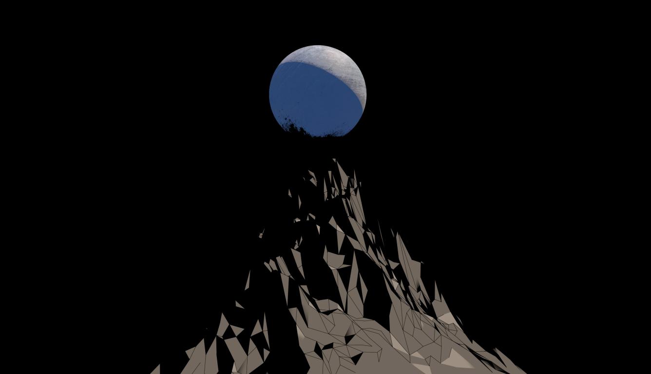 1336x768 Black Mountains Vector Minimal Art HD Laptop Wallpaper, HD Minimalist 4K Wallpaper, Image, Photo and Background
