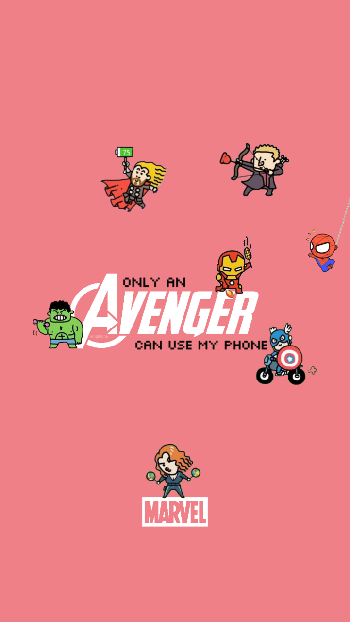 721x1280 Cute Avengers Wallpaper