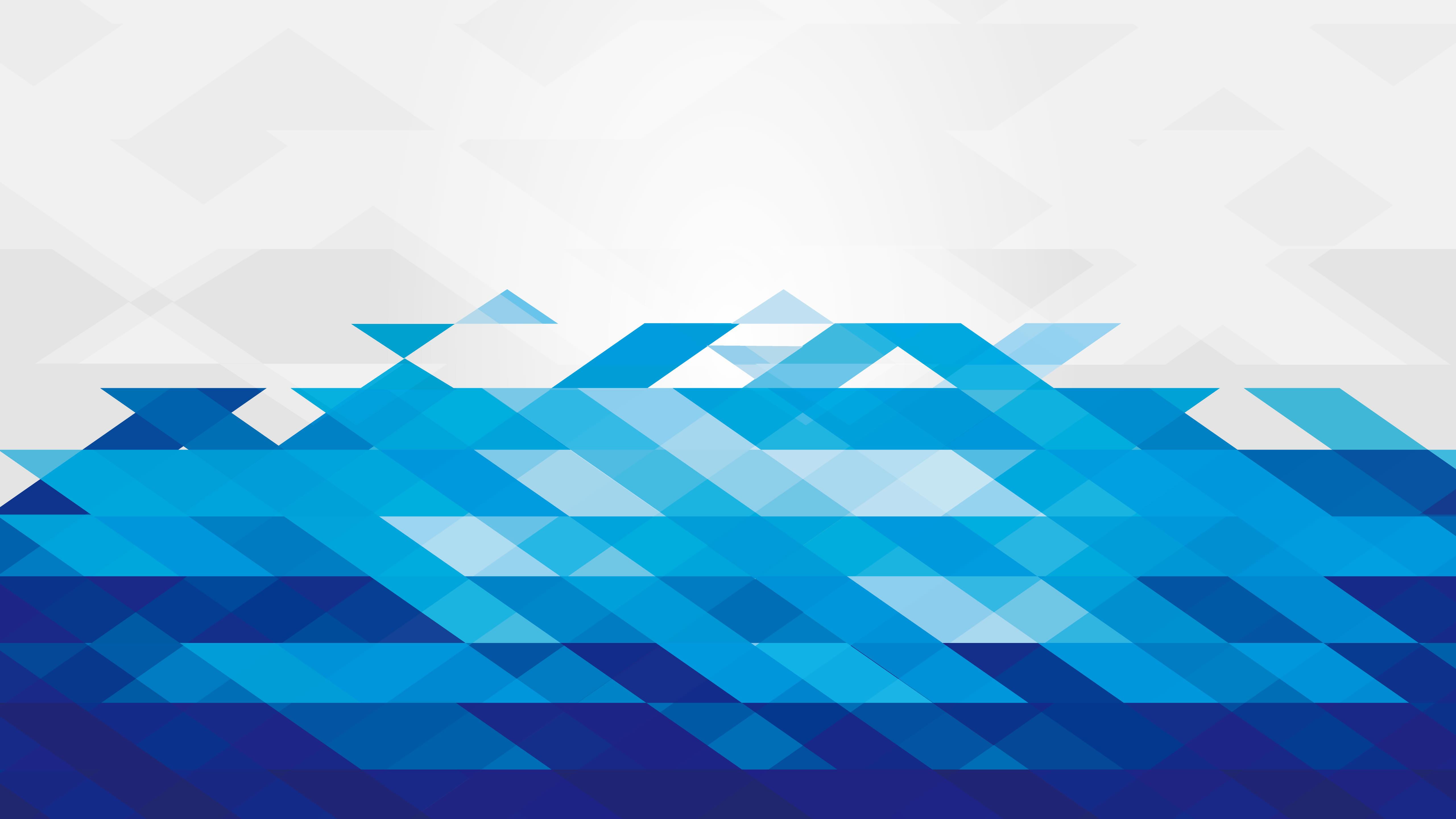 5120x2880 Blue White Pattern Abstract 4k 5k 5k HD 4k Wallpaper, Image, Background, Photo and Picture