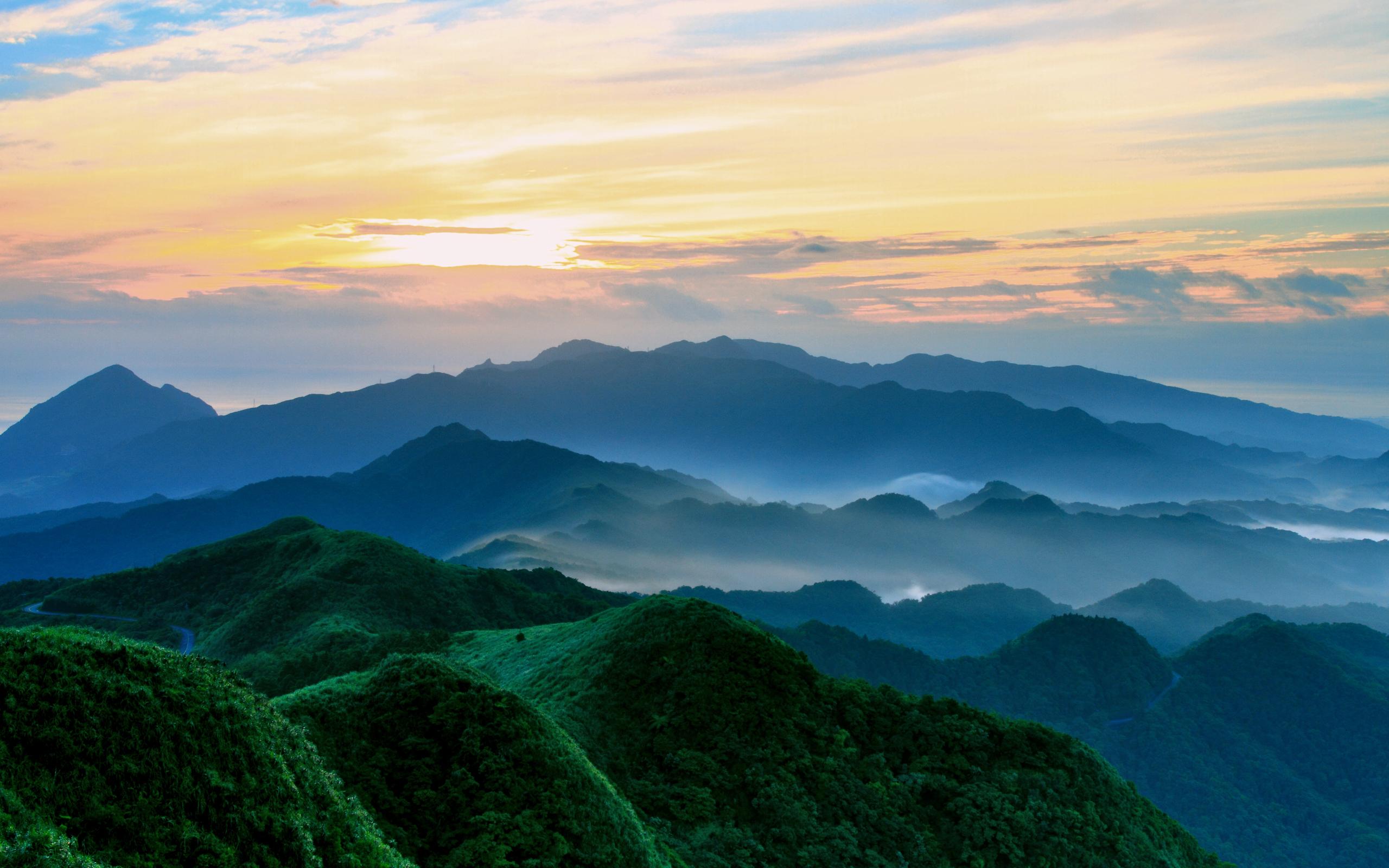 2560x1600 Blue Ridge Parkway Desktop Background HD Wallpaper