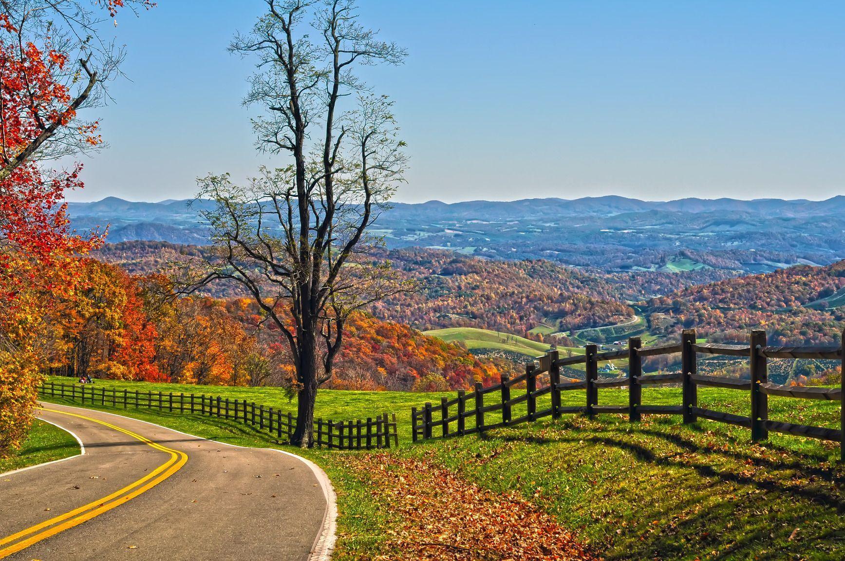 1735x1152 Blue Ridge Parkway Wallpaper