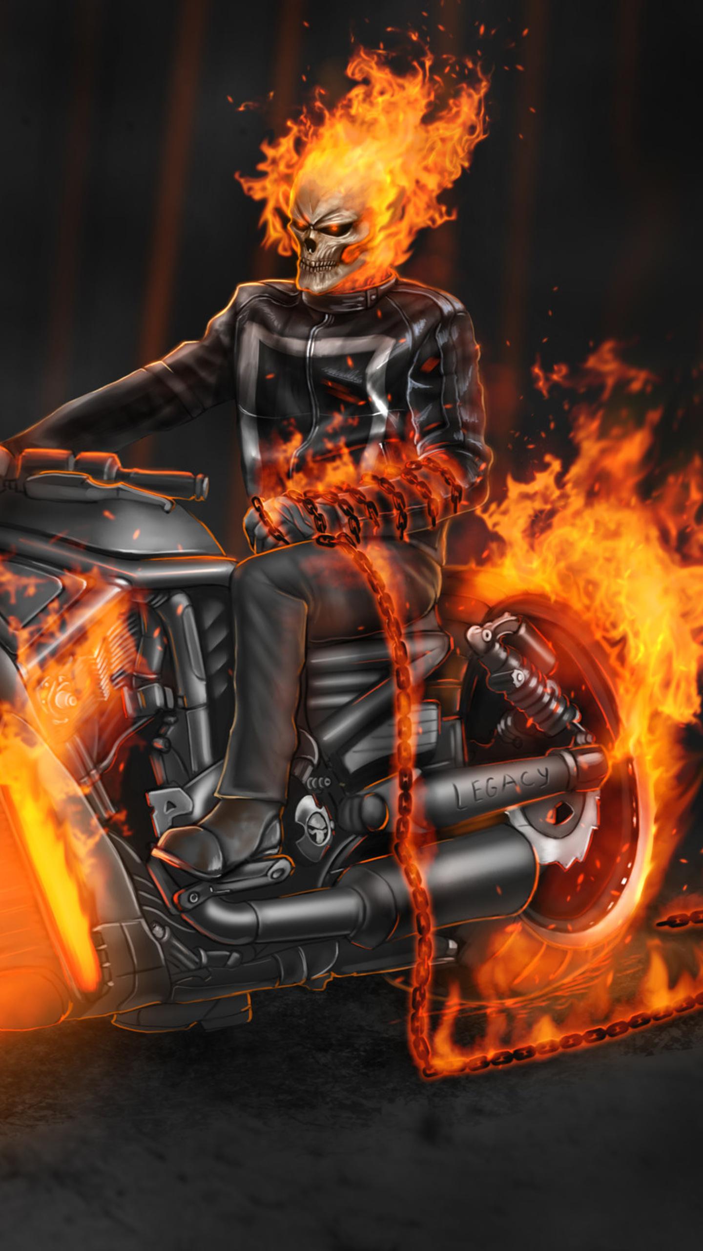 Ghost Rider Bike Wallpapers - Top Free Ghost Rider Bike Backgrounds ...