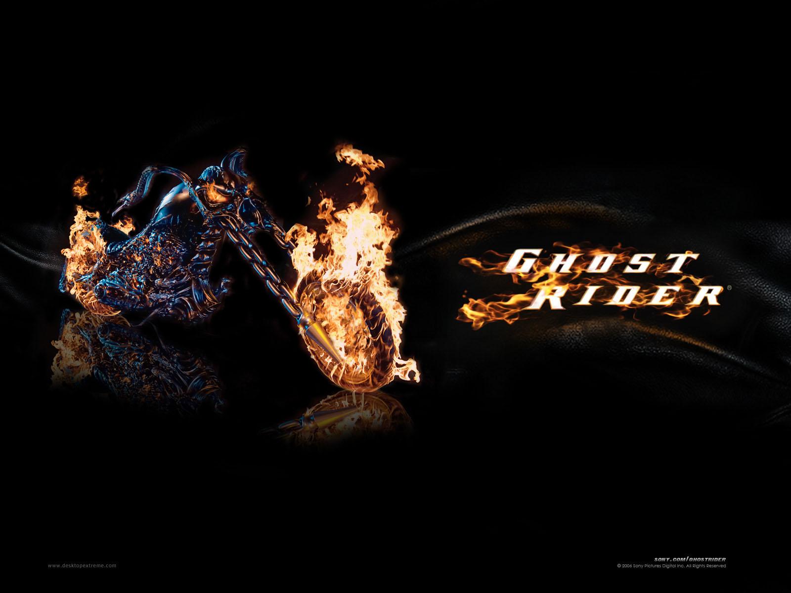 1600x1200 ghost rider bike Ghost Rider Wallpaper