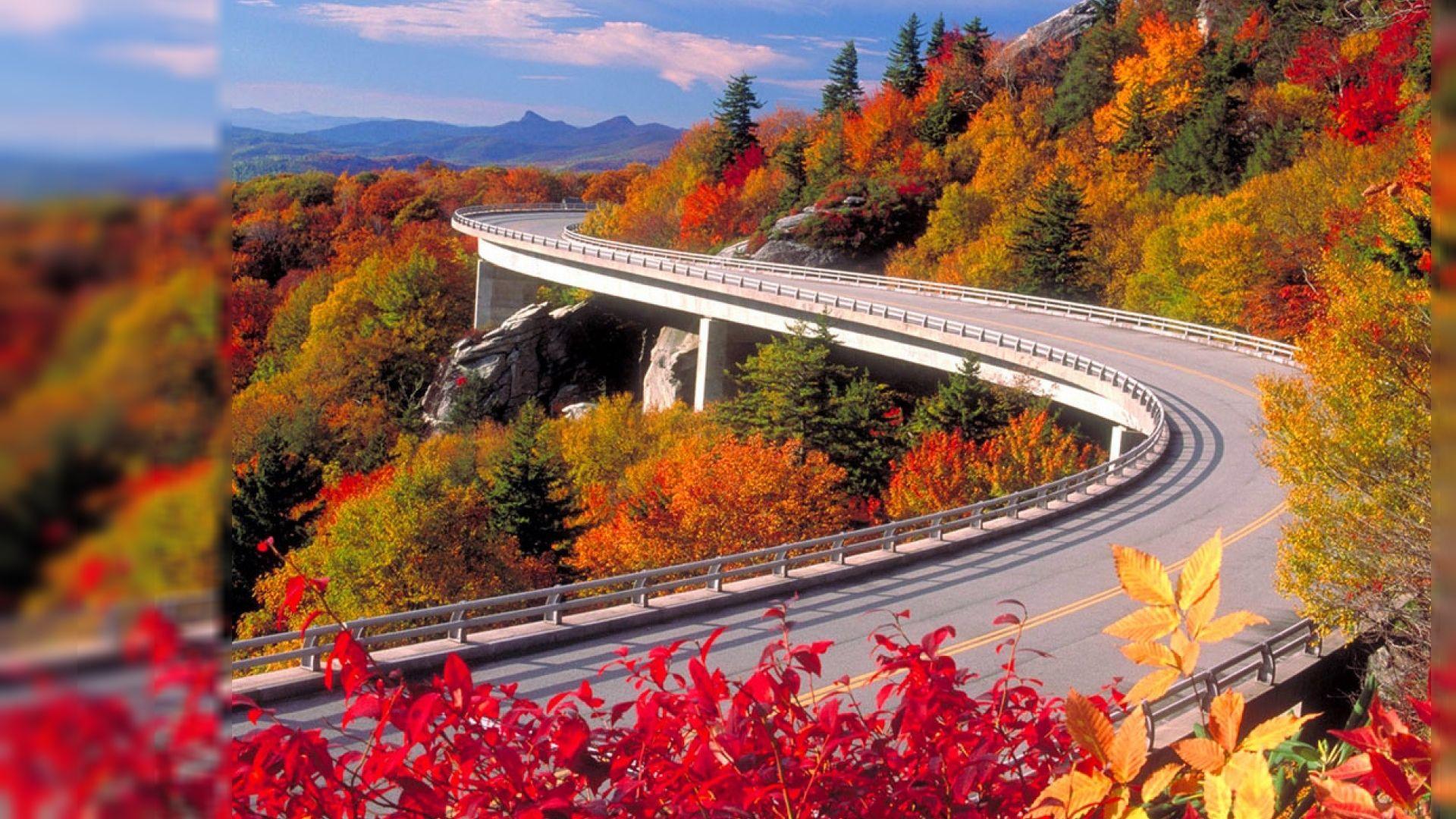 1920x1080 1920×1080 Autumn Desktop Wallpaperx1080 Wallpaper Gallery. Beautiful roads, Blue ridge parkway, Beautiful places