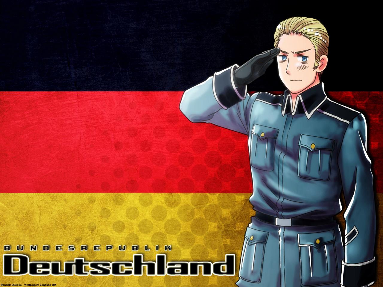 1280x960 Hetalia: Axis Powers Wallpaper: Bundesrepublik Deutschland