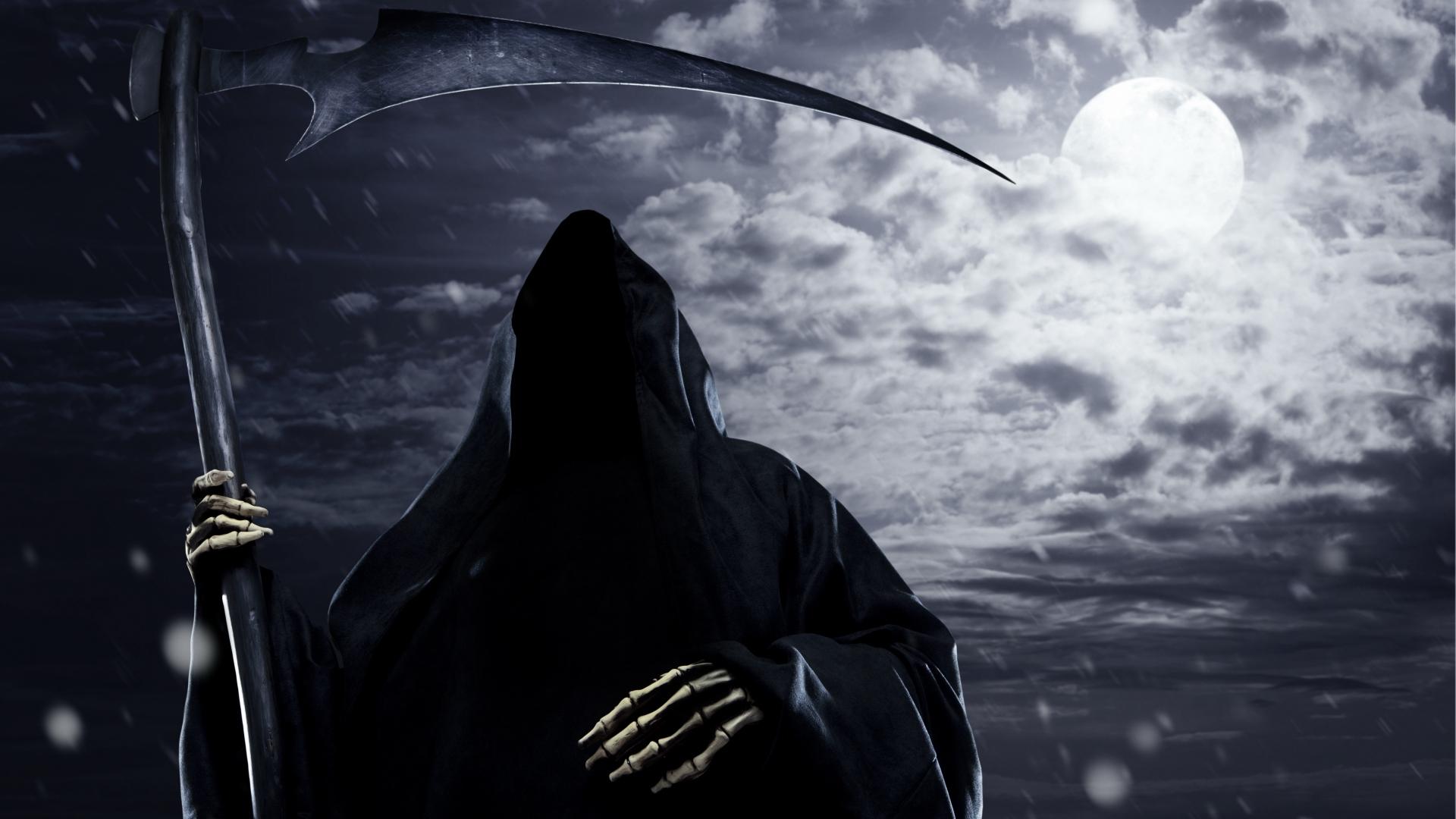 1920x1080 Faceless, Death, Scythe Reaper Wallpaper & Background Download