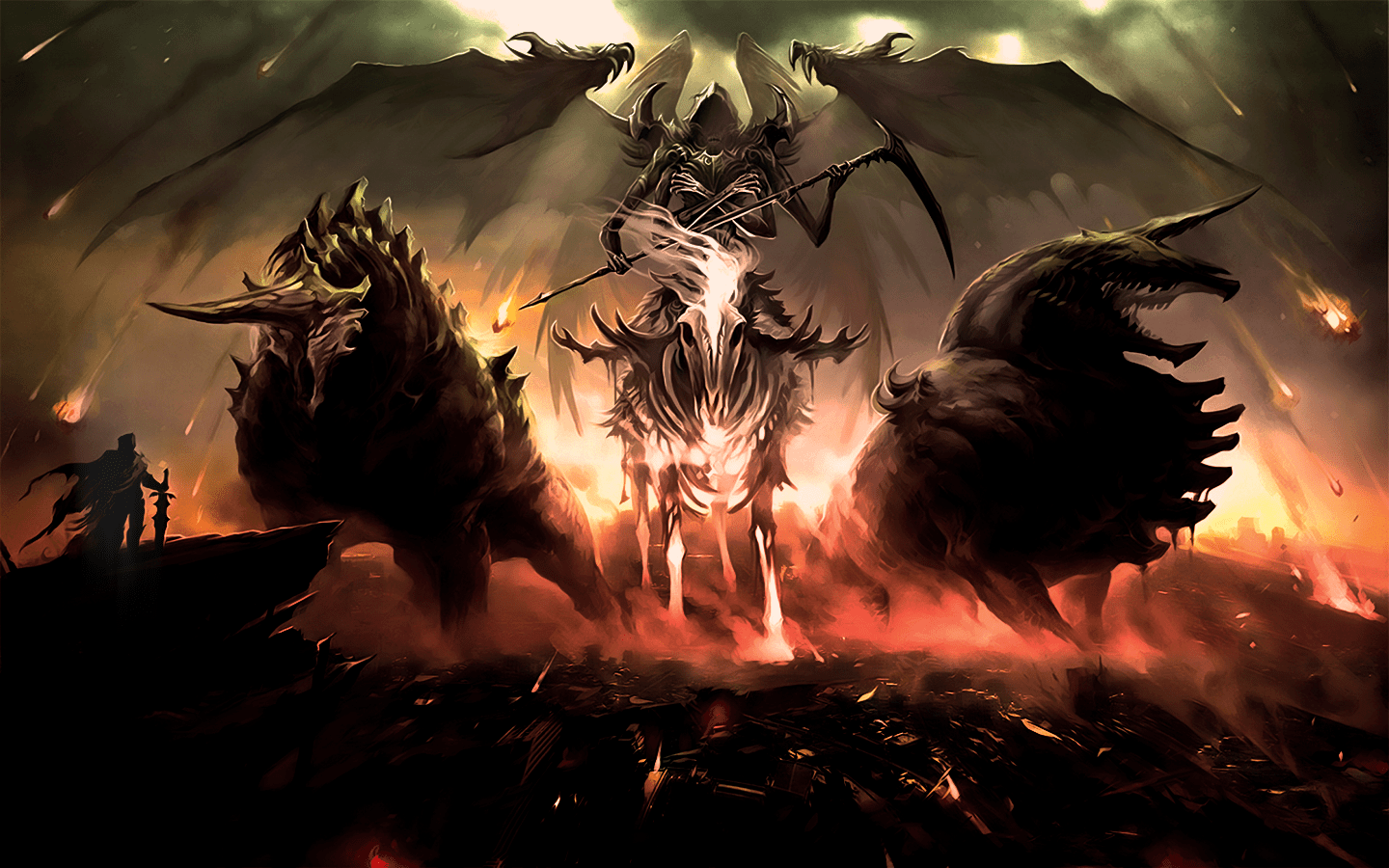 1440x900 Grim Reaper Wallpaper. HD Background Image. Photo