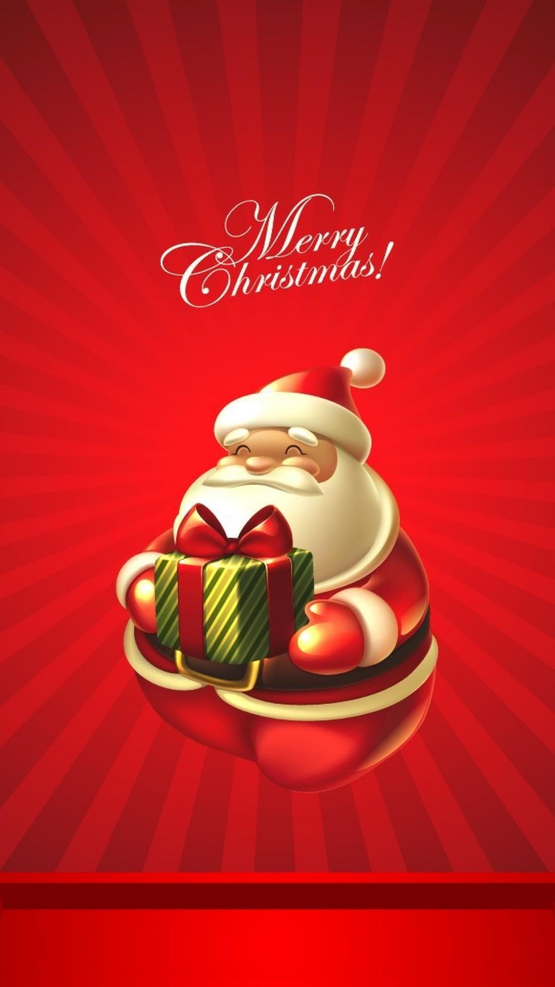 1080x1920 Santa Merry Christmas - Hình nền cho iPhone