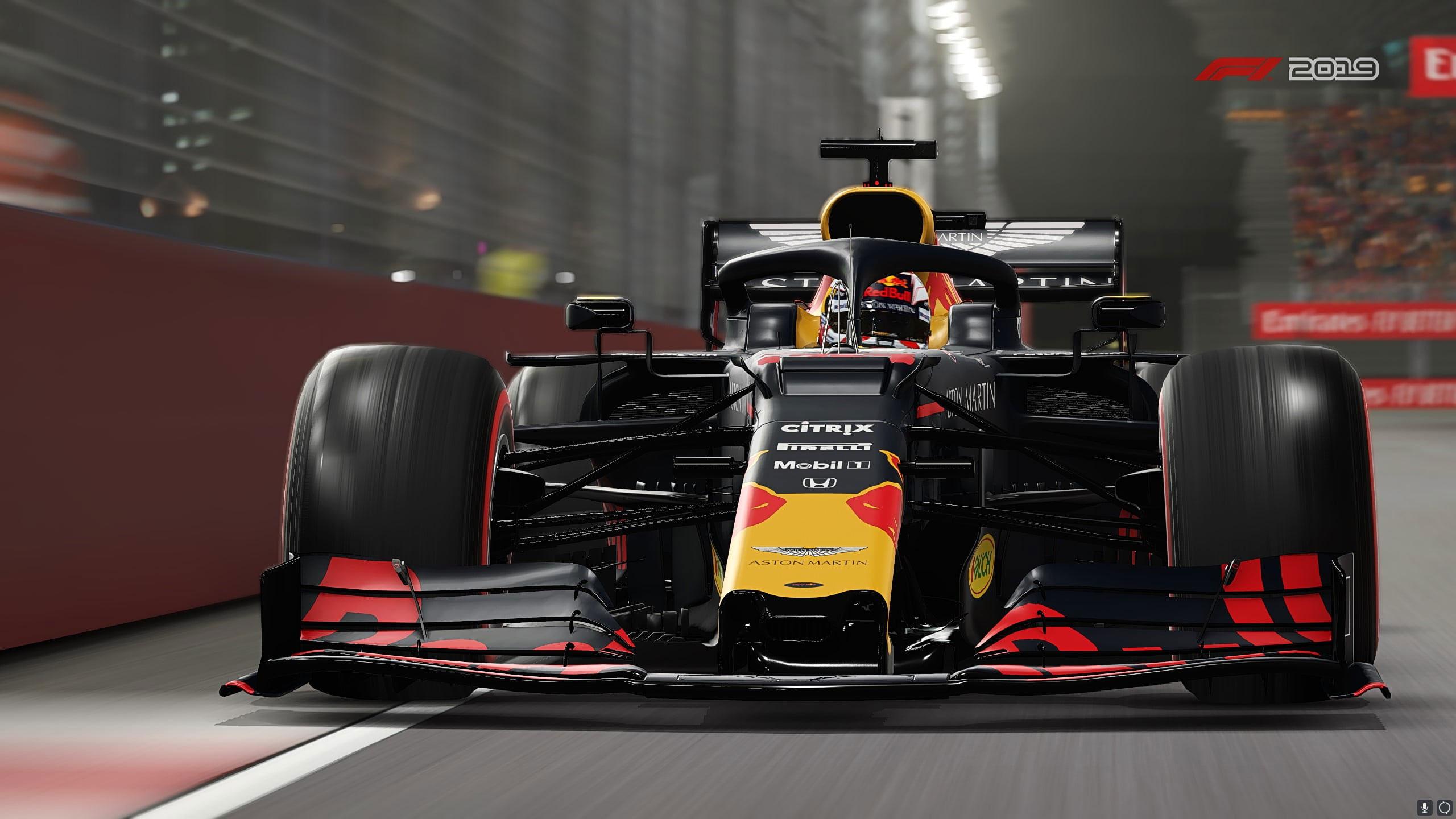 2560x1440 Wallpaper Video Game, F1 Race Car, Red Bull Rb15 • Wallpaper For You