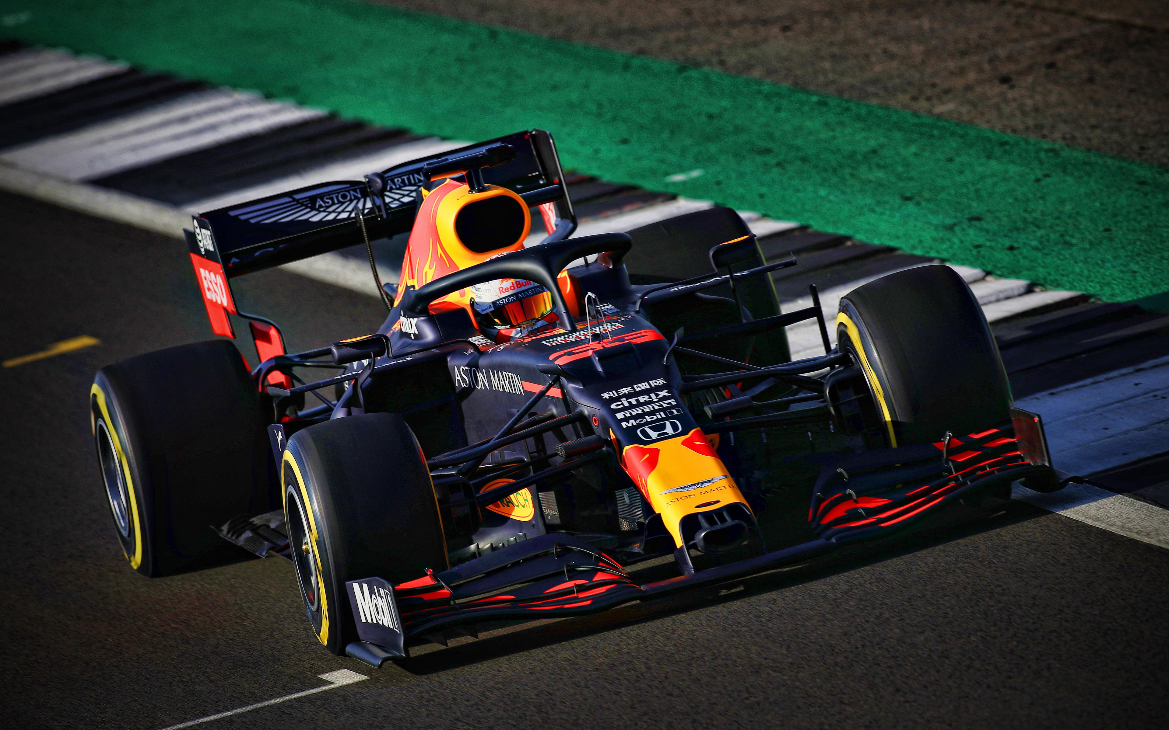 3840x2400 Download wallpaper 4k, Max Verstappen, Red Bull RB raceway, 2020 F1 cars, Formula Aston Martin Red Bull Racing, F1 new RB F Red Bull Racing F1 cars, Red Bull