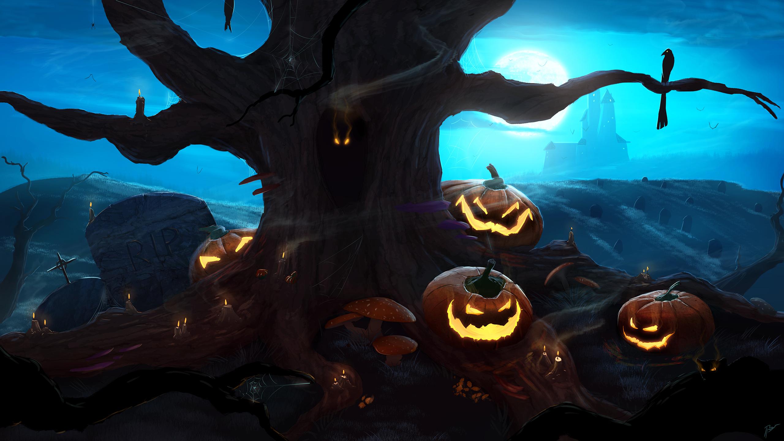 Halloween Digital Art Wallpapers Top Free Halloween Digital Art