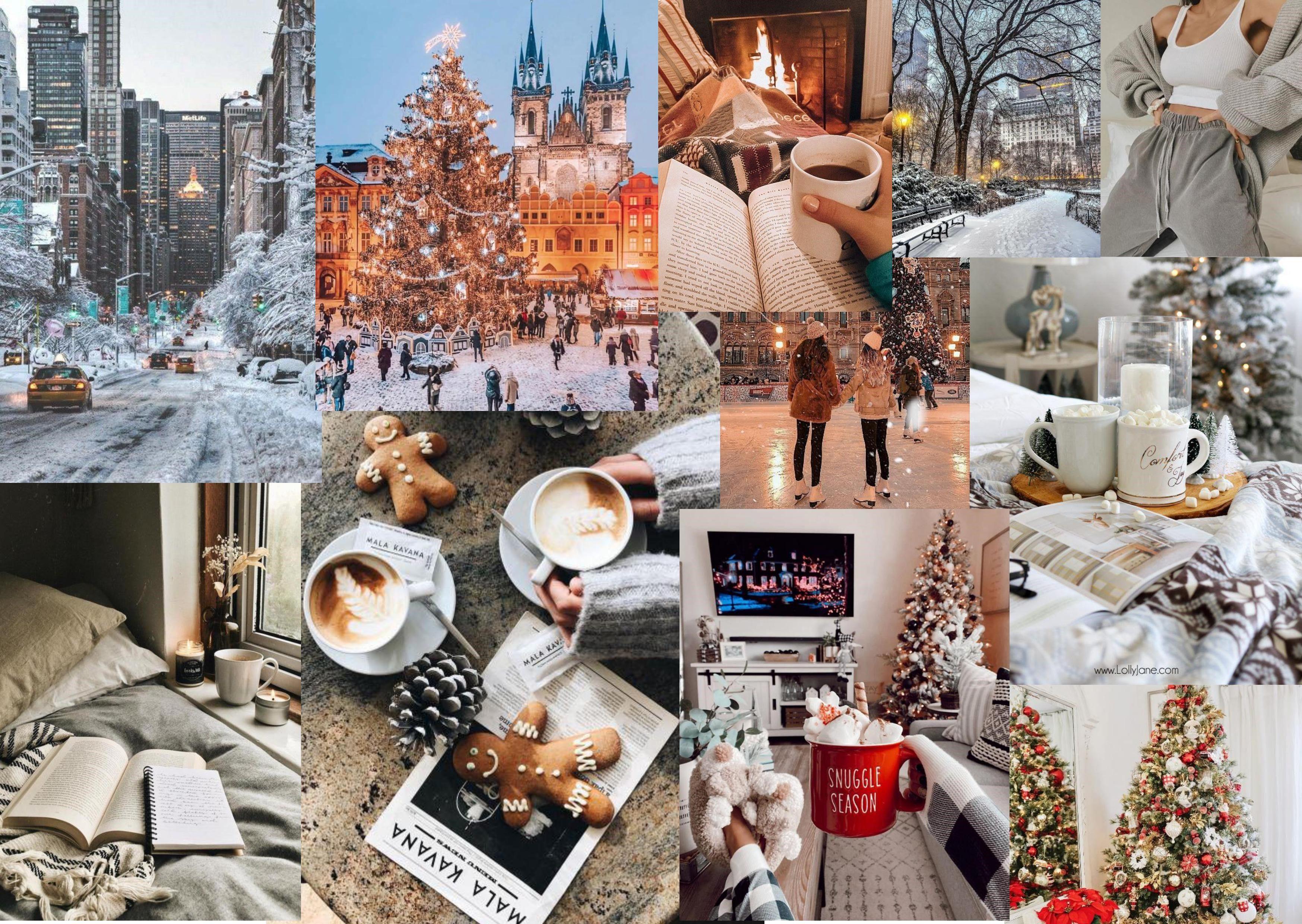 Discover more than 85 christmas aesthetic wallpaper laptop super hot ...