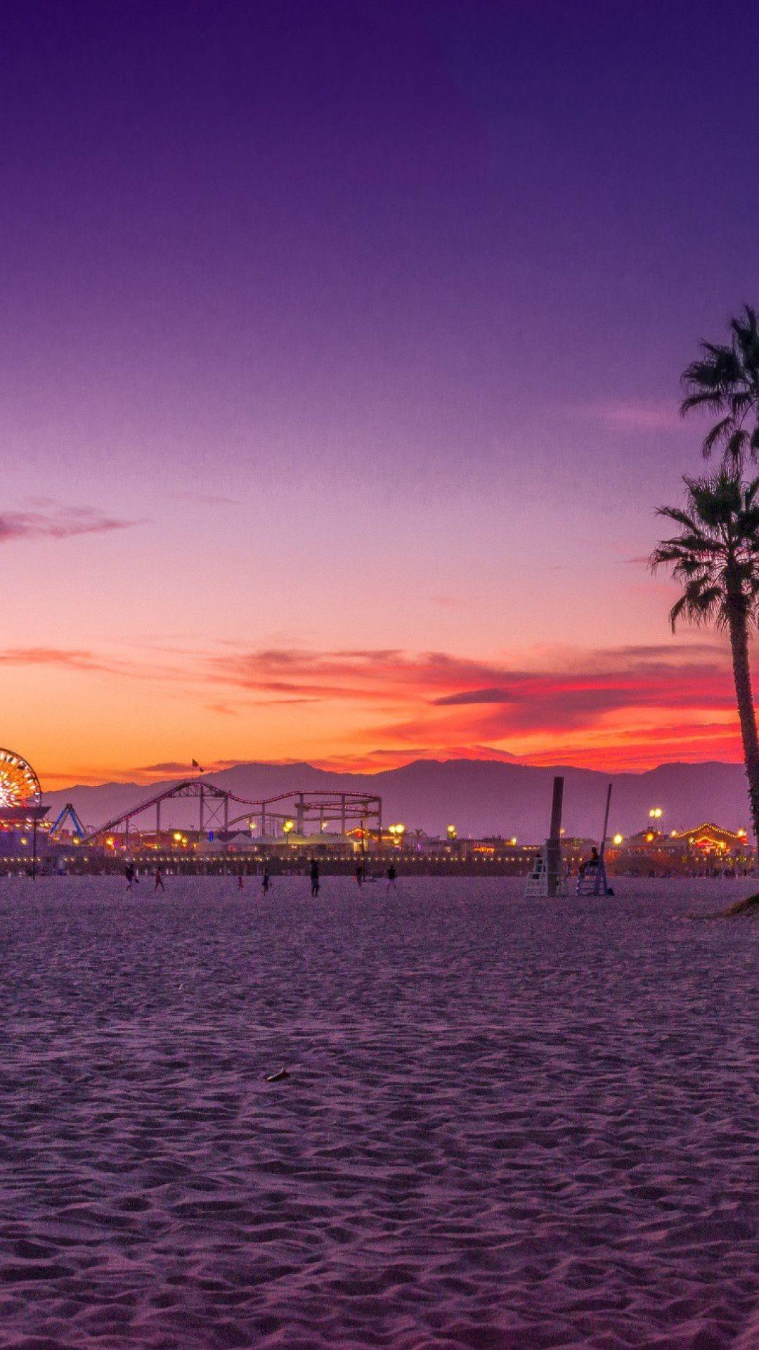 1080x1920 Santa Monica Wallpaper