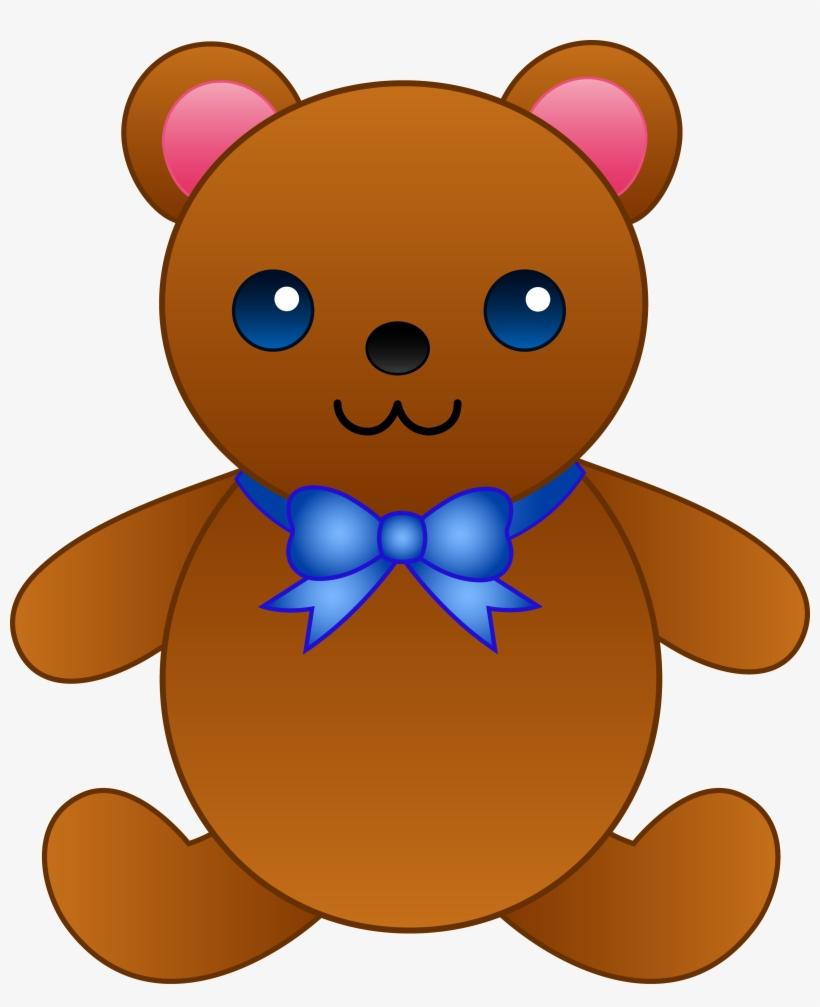 820x1007 Teddy Bears Cartoon Image Bear With Blue Bow Tie Transparent PNG Download on NicePNG