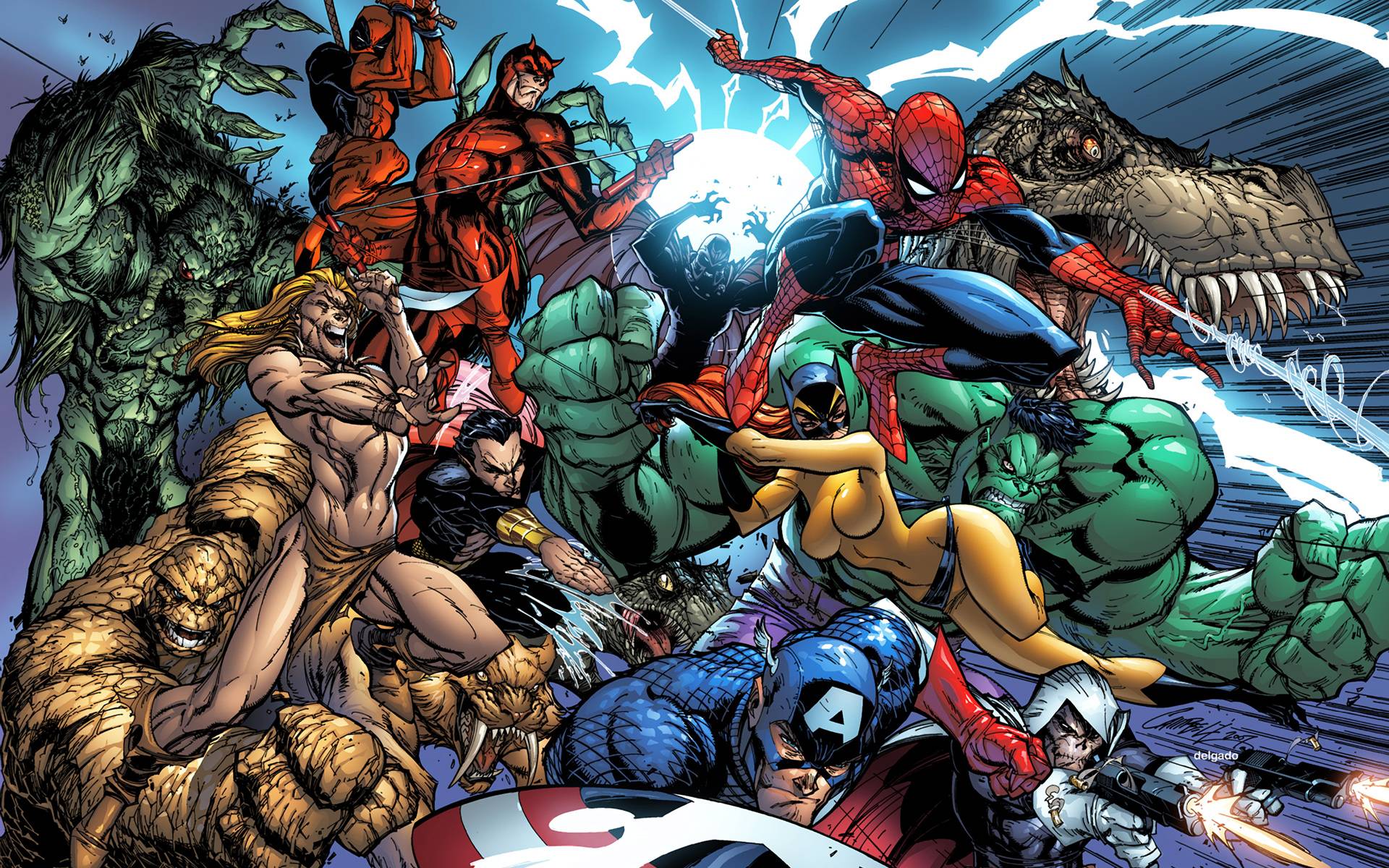 1920x1200 Marvel Wallpaper Widescreen