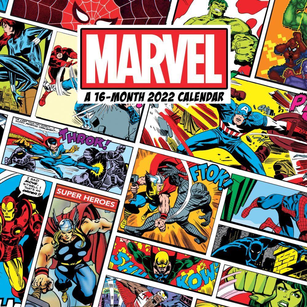 1000x1000 Marvel Comics 2022 Wall Calendar