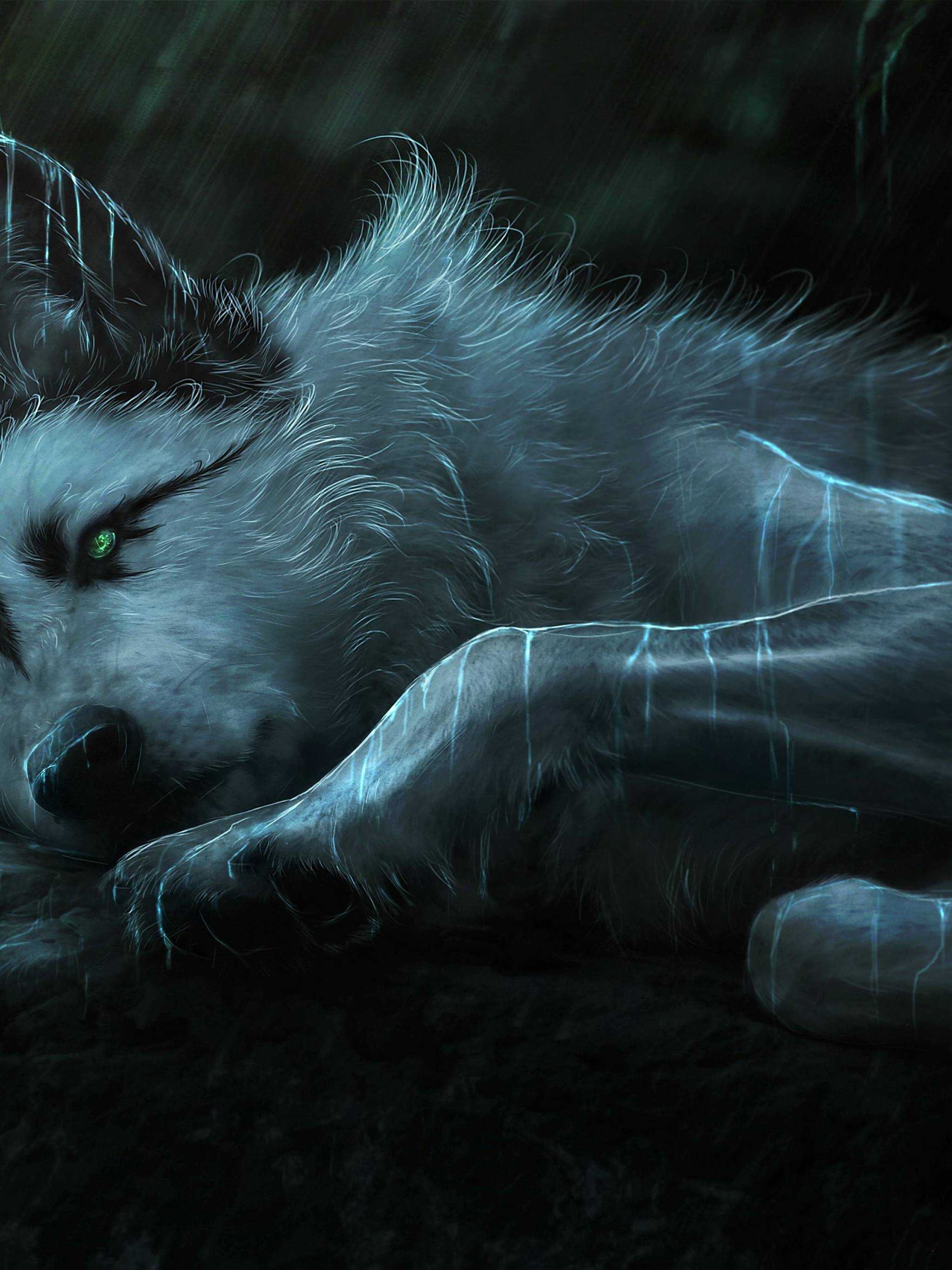 Wolf Artwork Wallpapers - Top Free Wolf Artwork Backgrounds ...