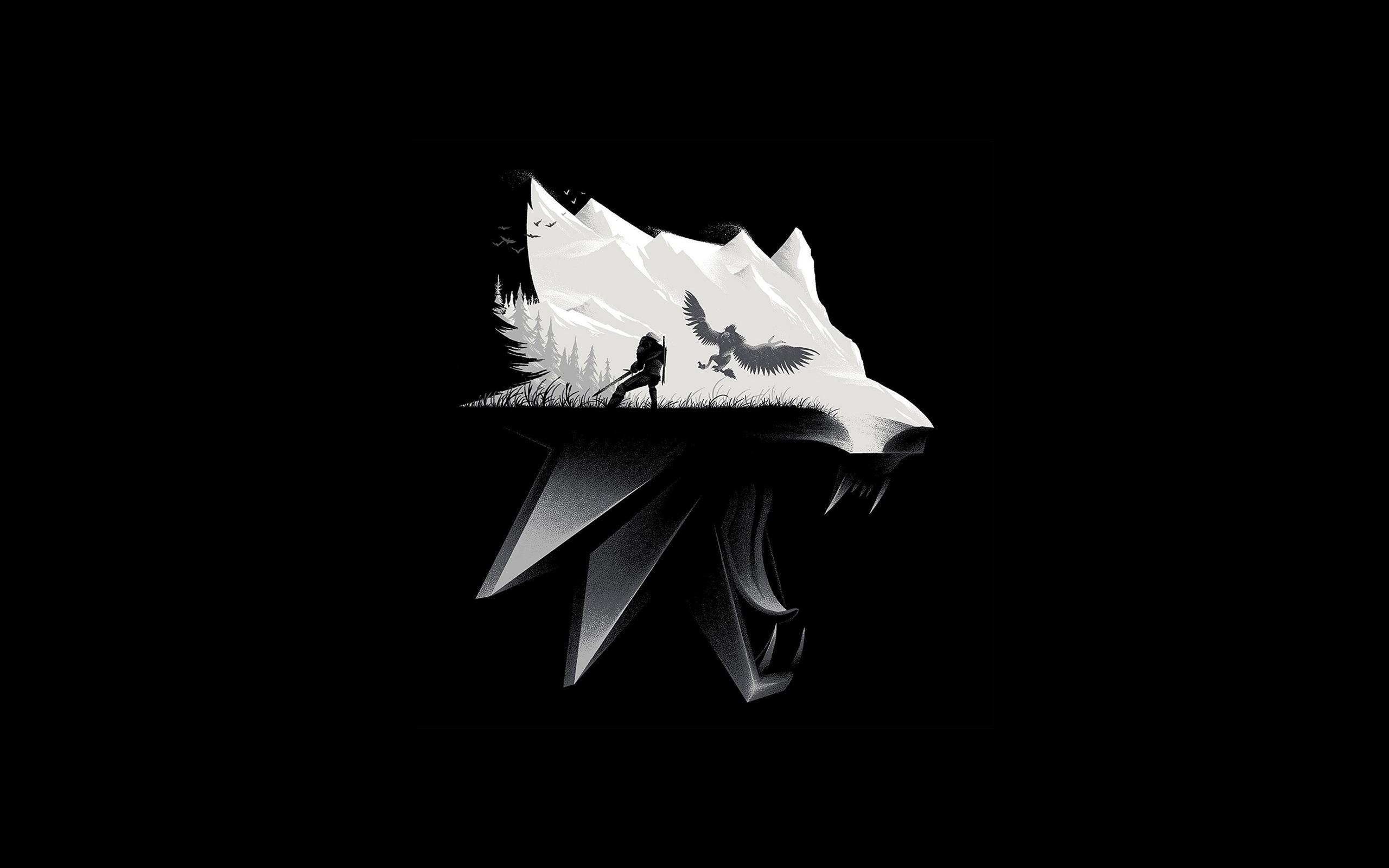 2560x1600 The Witcher 3 Wild Hunt Wolf Artwork 2560x1600 Resolution HD 4k Wallpaper, Image, Background, Photo and Picture