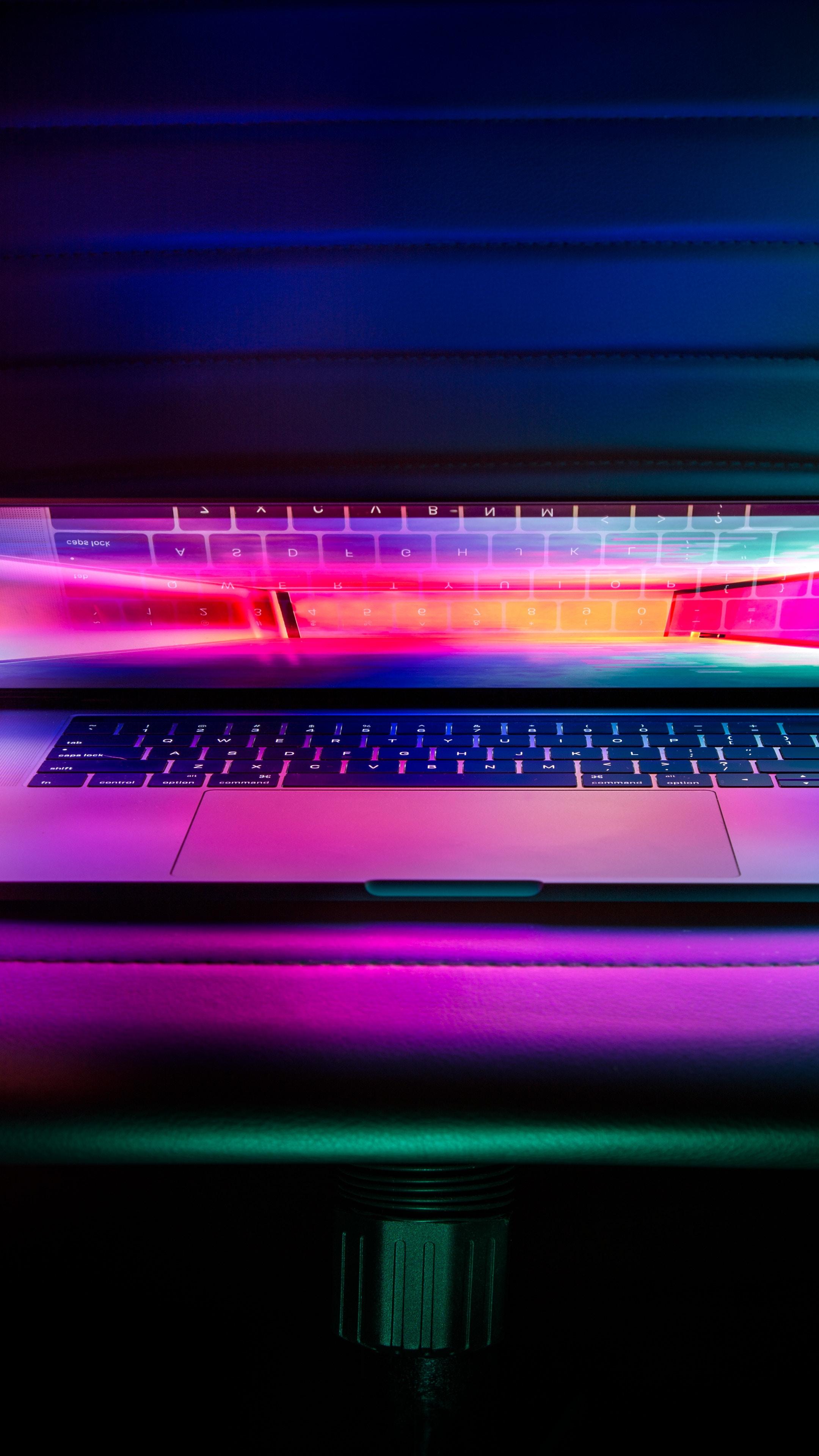 2160x3840 Download Laptop, colorful, reflections, close up wallpaper, 2160x 4К, Sony Xperia Z5 Premium Dual