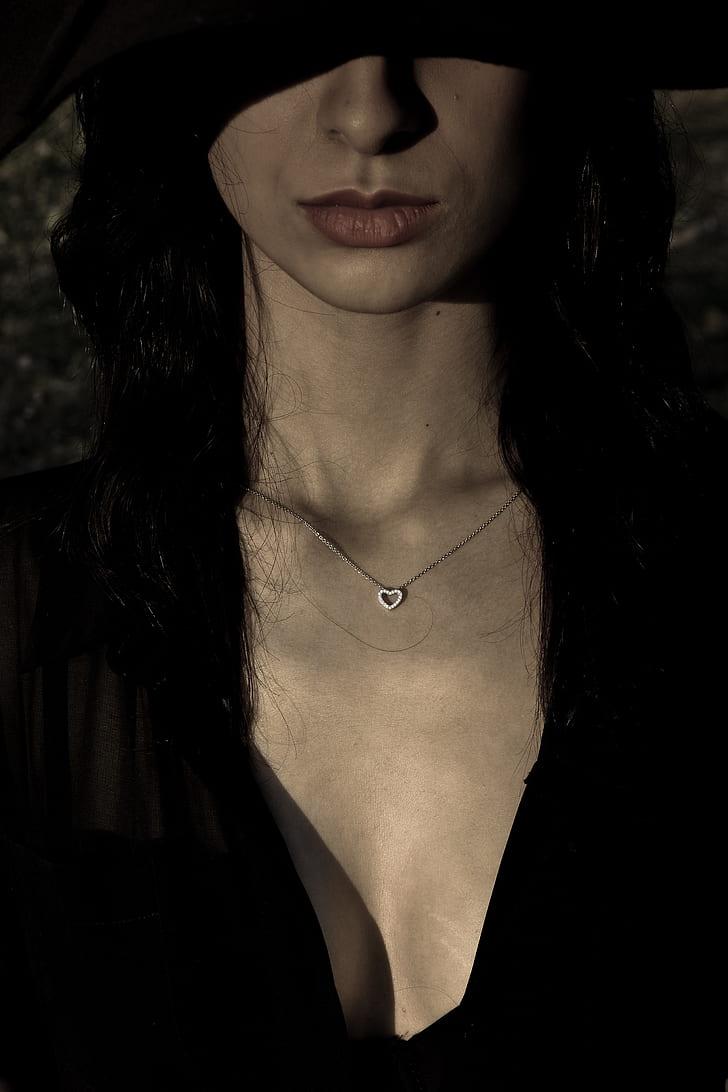 728x1092 Royalty Free Photo: Girl, Mystery, Portrait, Fashion, , Mysterious