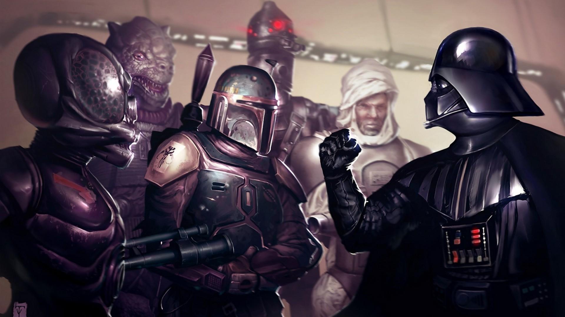 1920x1080 Star Wars Bounty Hunter Background