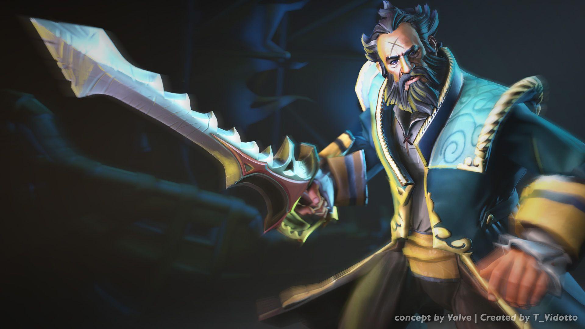 1920x1080 Kunkka Wallpaper. Dota 2 HD Wallpaper. Dota Fondos de pantalla pc, Heroe