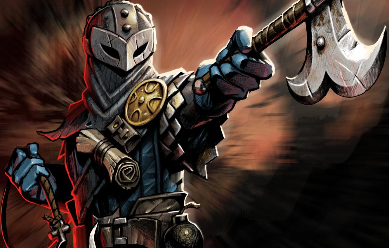1332x850 Wallpaper bounty hunter, Darkest Dungeon, A Red Hook Studios image for desktop, section игры