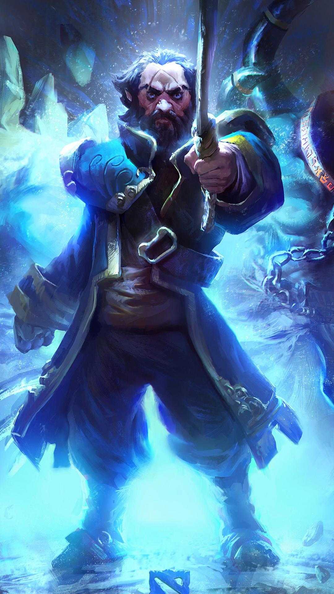 1080x1920 Kunkka Dota 2 Wallpaper