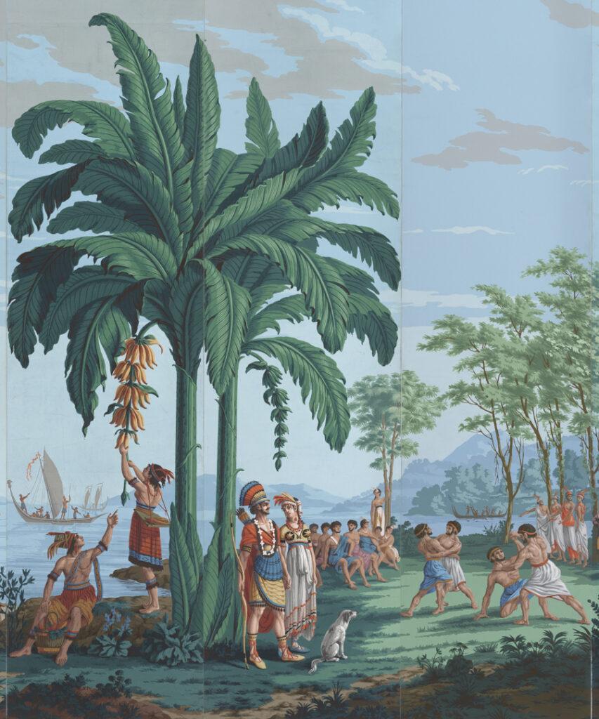 853x1024 Sweeping, troubling murals of Pacific Islands history at SF's de Young Museum