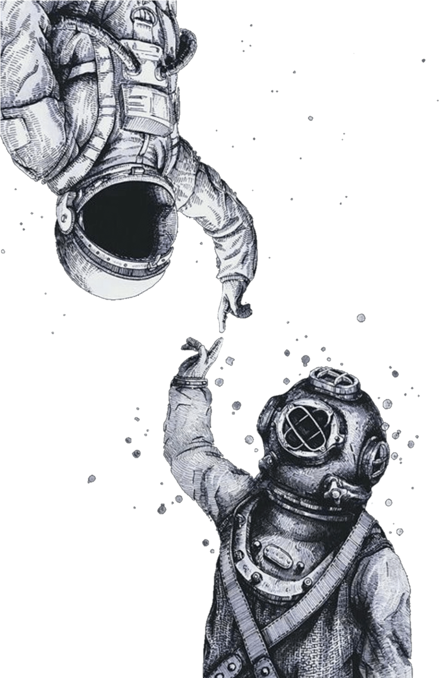900x1389 Download Astronaut Drawing Futuristic X Wallpaper Astronaut PNG Image with No Background