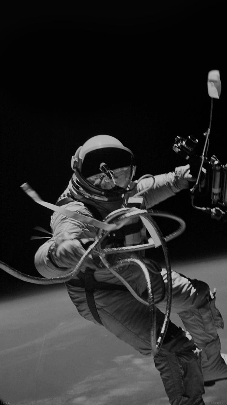 750x1334 Space Instagram Photo Astronaut Black