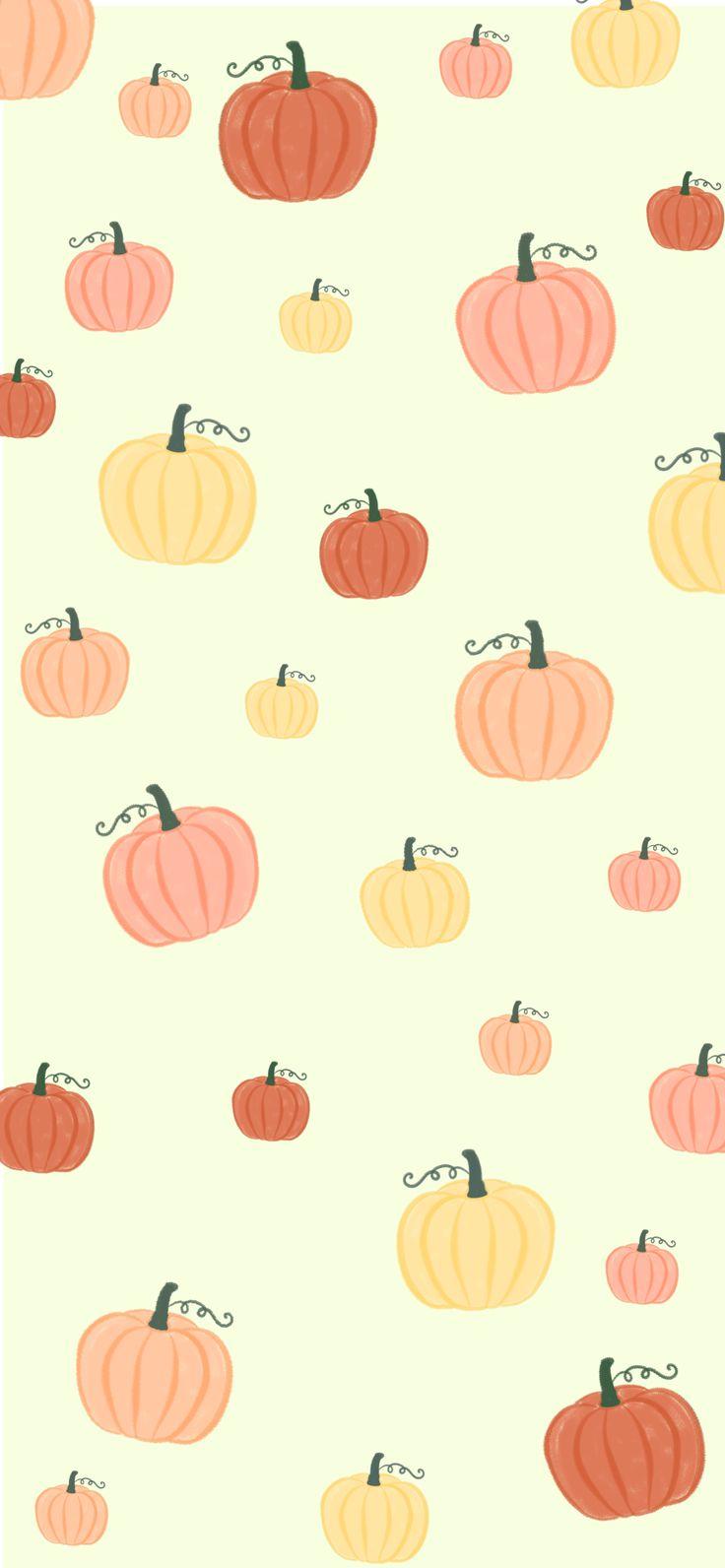 736x1592 Free Fall iPhone Wallpaper Pumpkins. iPhone wallpaper fall, Leaves wallpaper iphone, Watercolor wallpaper iphone