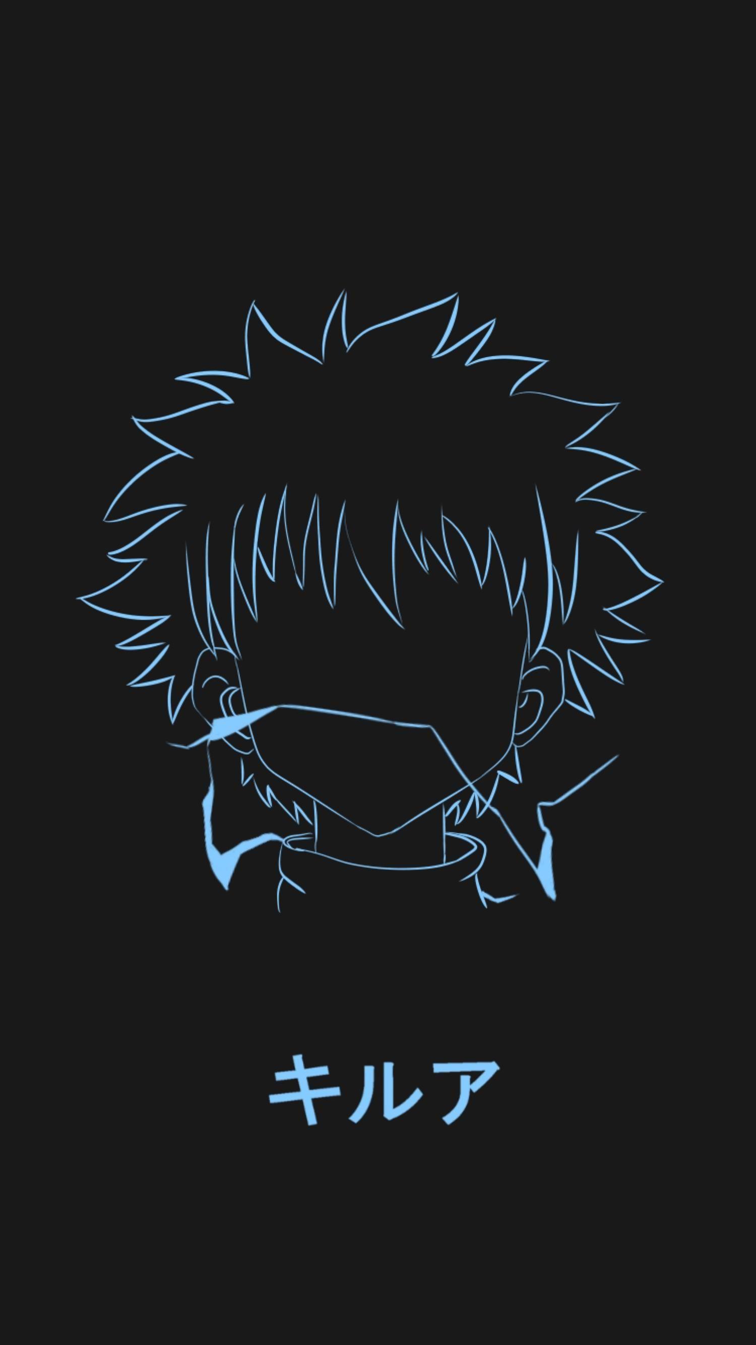1500x2668 Black Killua Wallpaper Free HD Wallpaper
