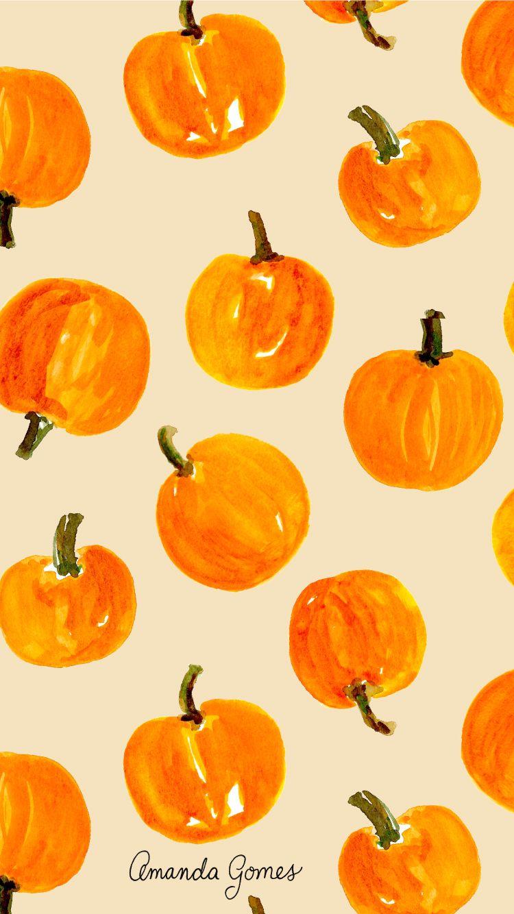 750x1334 Cute Fall Background
