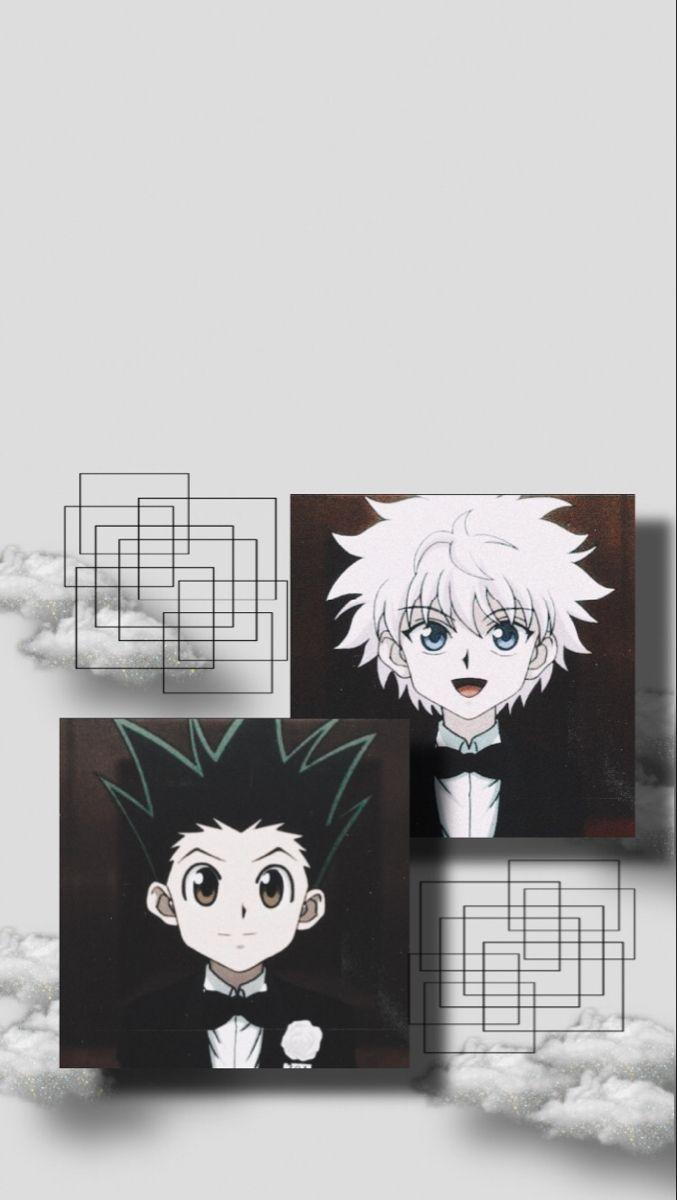 677x1200 H x H white aesthetic wallpaper. Anime wallpaper phone, Anime wallpaper, Wallpaper