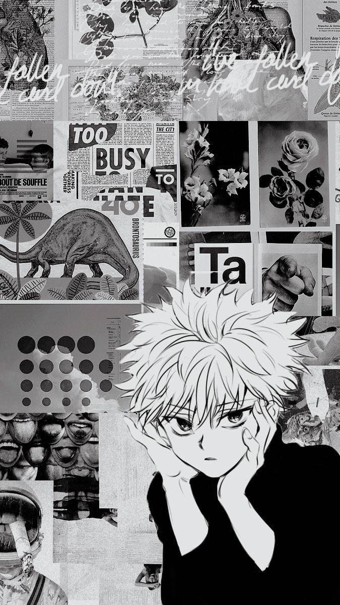 675x1200 Killua Wallpaper for iPhone Free HD Wallpaper