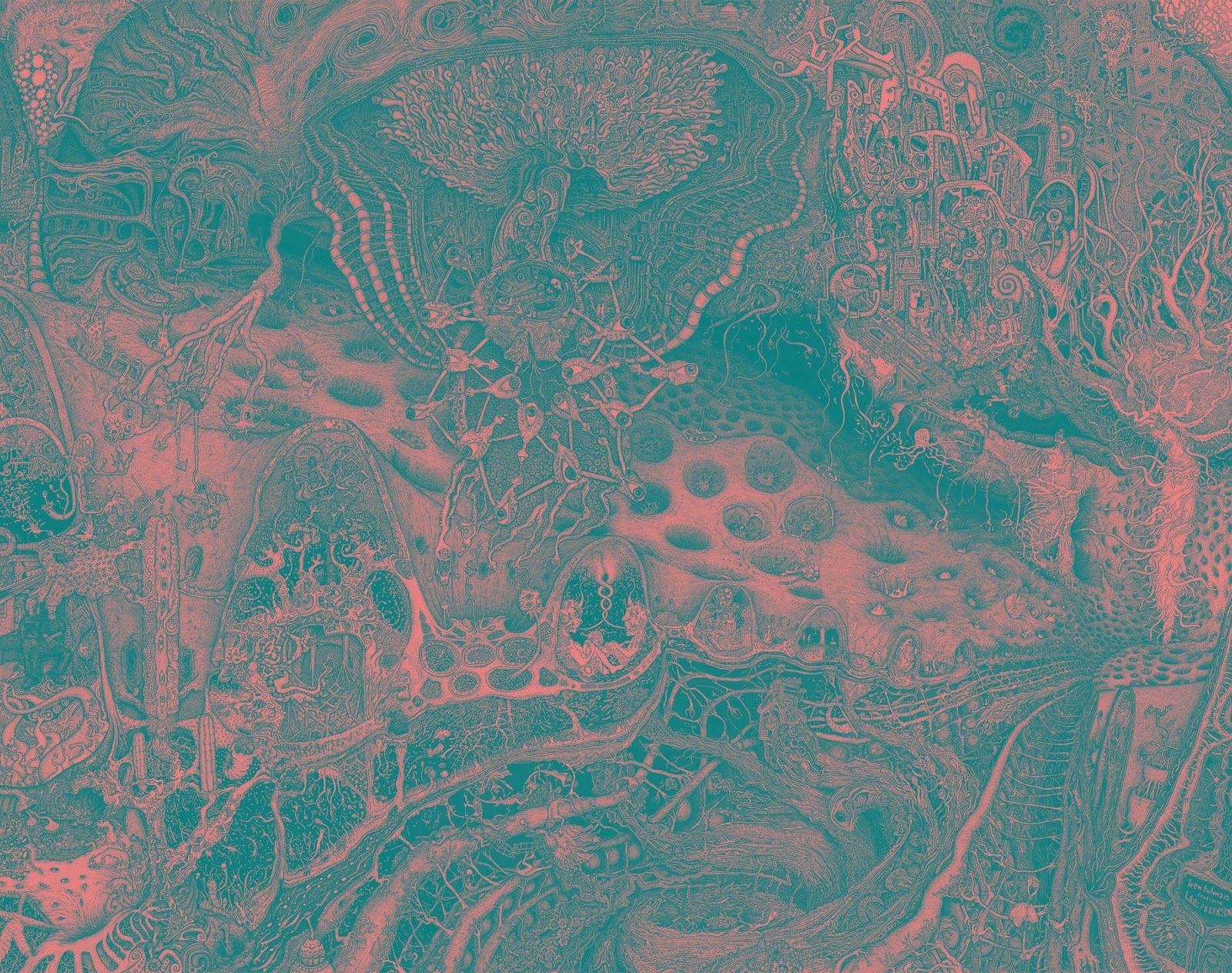 1600x1263 Trippy Laptop Wallpaper