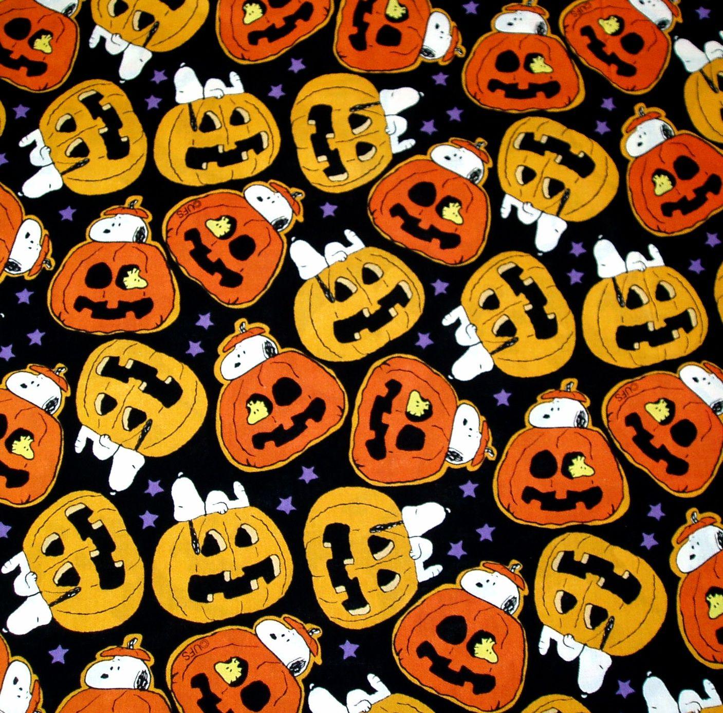 1407x1387 Fall Wallpaper Peanuts Halloween Image & Picture
