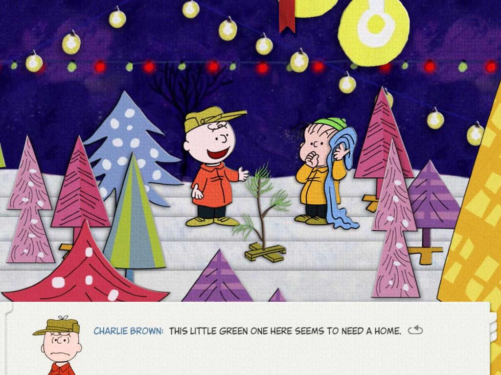 1024x768 A Digital Charlie Brown Christmas