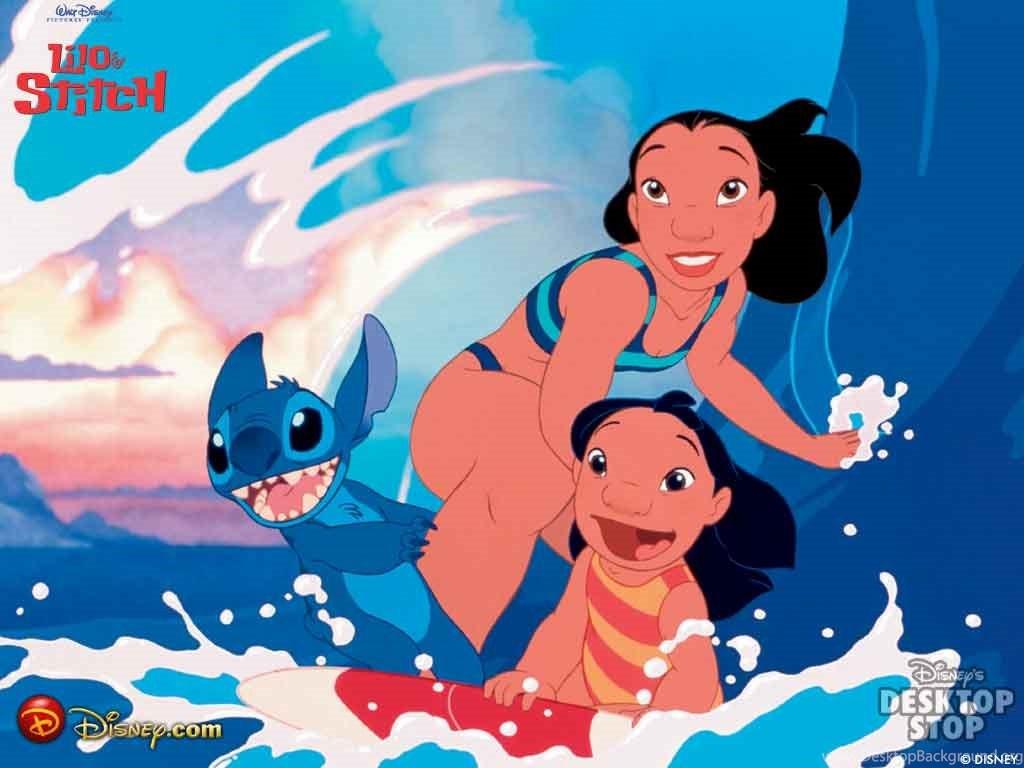 1024x768 Disney Lilo And Stitch Wallpaper Desktop Background